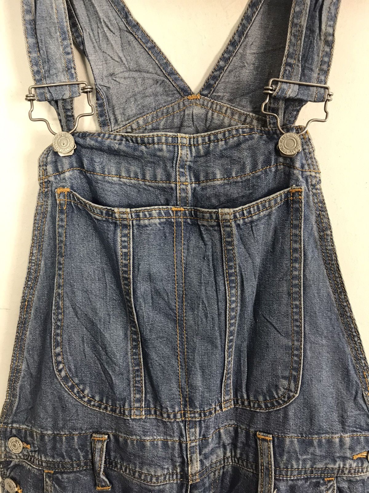 Japanese Brand HA Coverall Overall Denim Pant Workwear Carpenter Size 35 Size US 35 - 3 Thumbnail