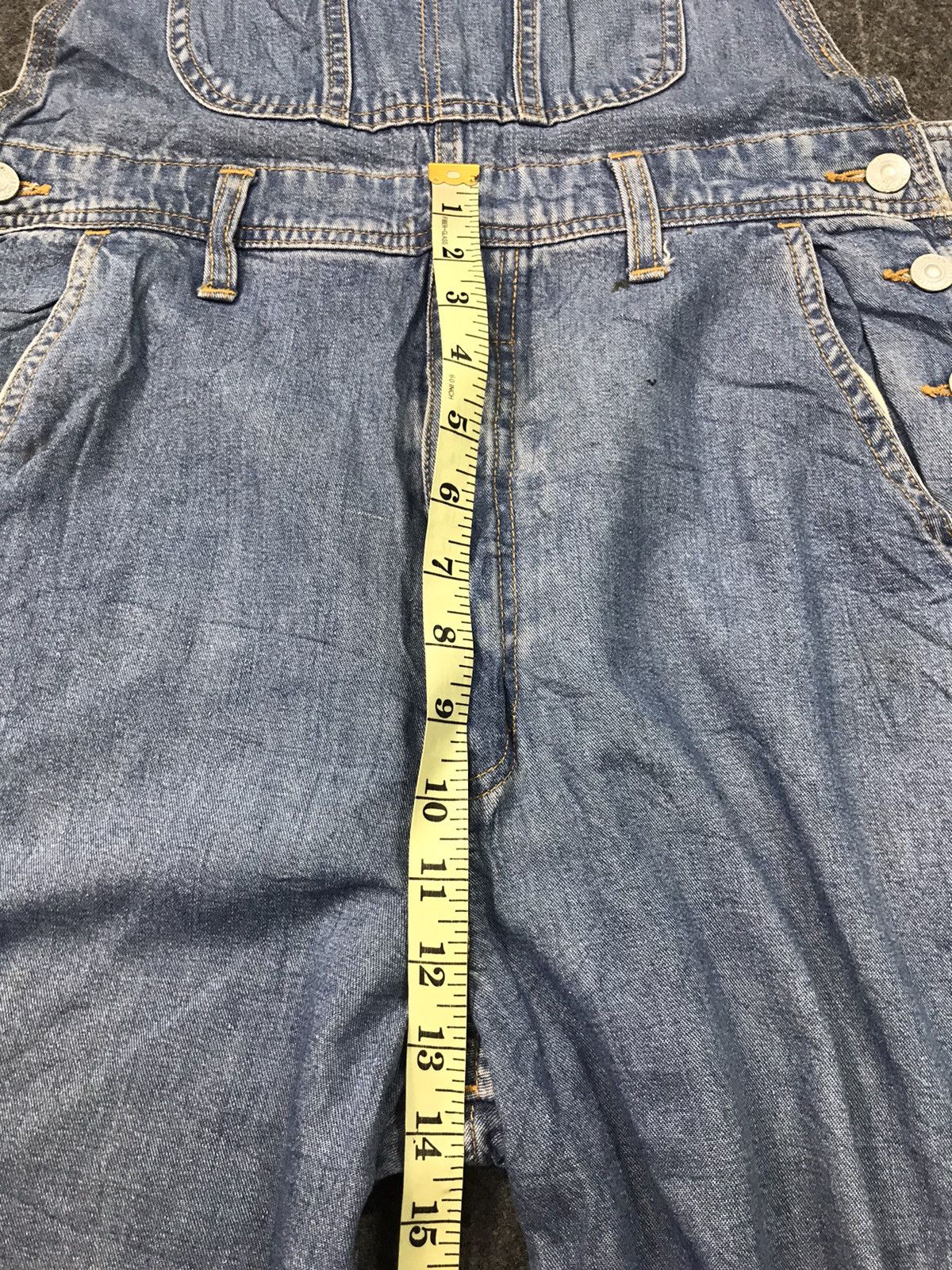 Japanese Brand HA Coverall Overall Denim Pant Workwear Carpenter Size 35 Size US 35 - 11 Thumbnail