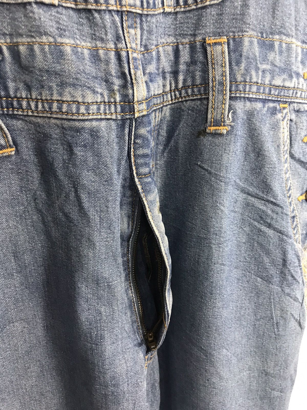 Japanese Brand HA Coverall Overall Denim Pant Workwear Carpenter Size 35 Size US 35 - 4 Thumbnail