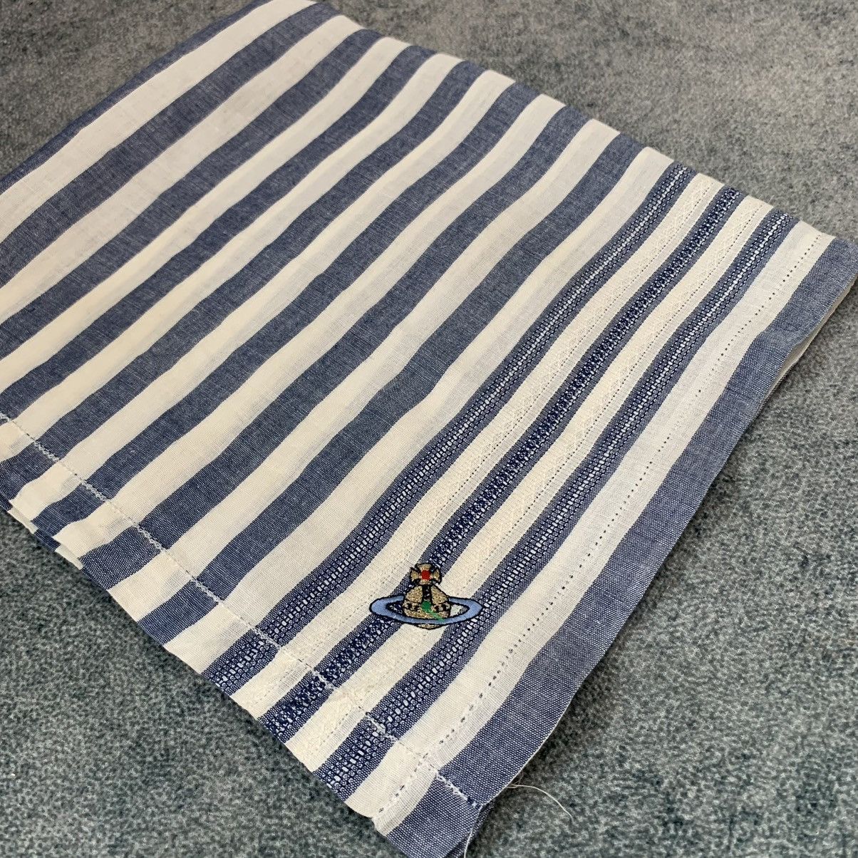 Vivienne Westwood Vivienne Westwood Stripped Handkerchief Bandana Scarf Size ONE SIZE - 3 Thumbnail
