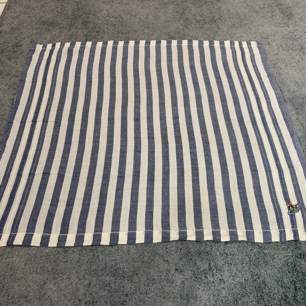 Vivienne Westwood Vivienne Westwood Stripped Handkerchief Bandana Scarf Size ONE SIZE - 4 Thumbnail