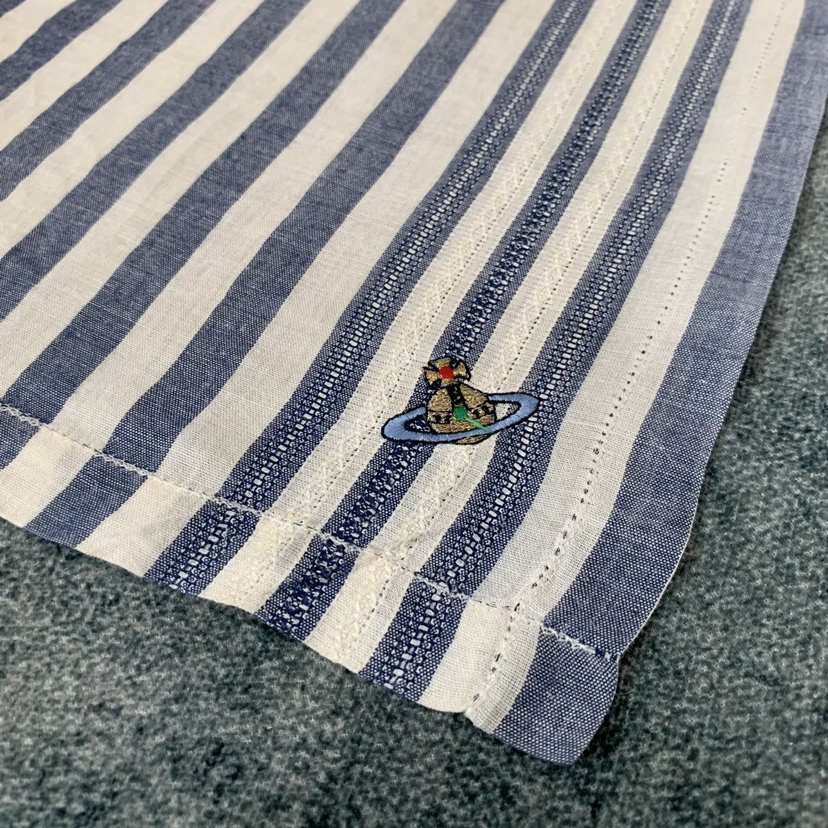 Vivienne Westwood Vivienne Westwood Stripped Handkerchief Bandana Scarf Size ONE SIZE - 6 Thumbnail