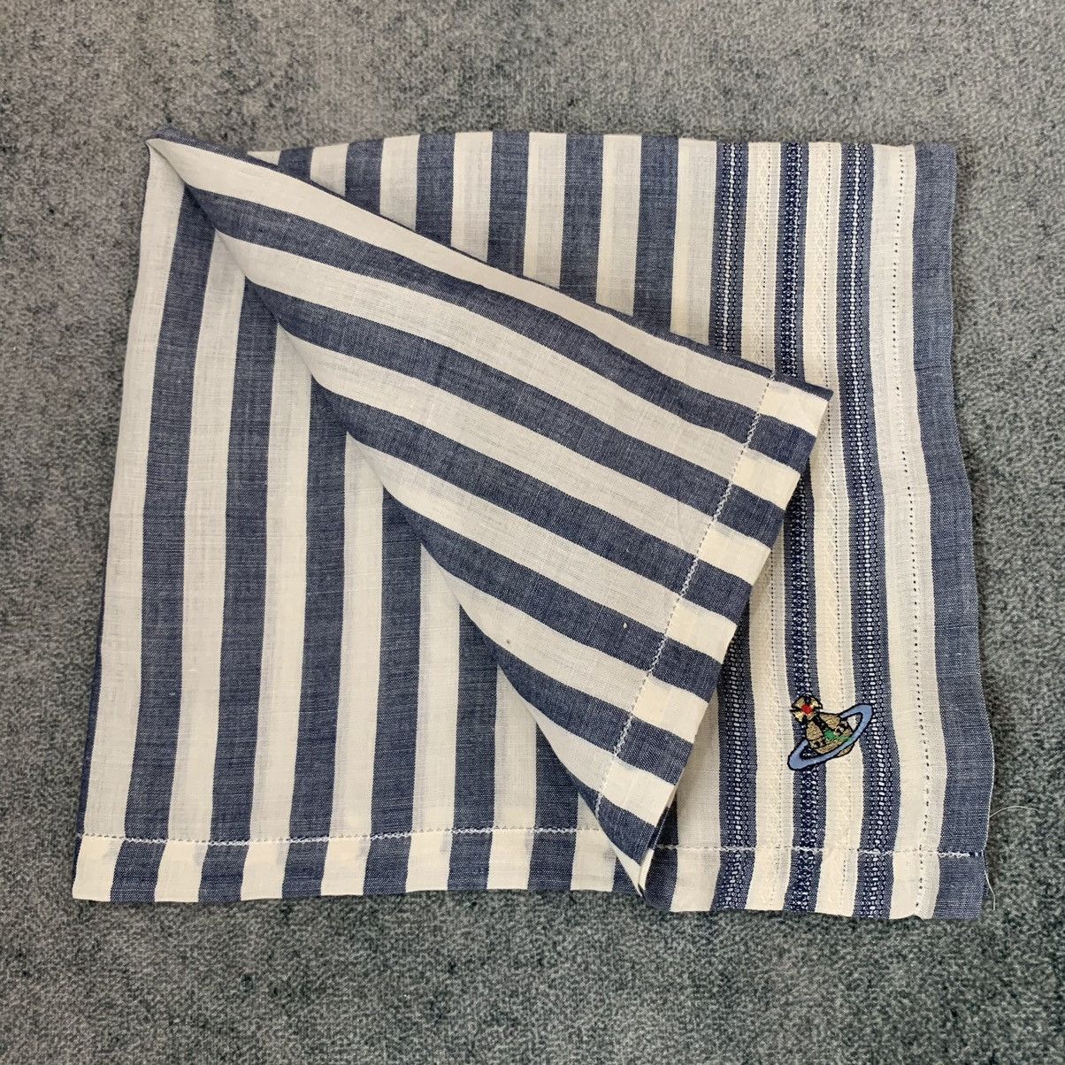 Vivienne Westwood Vivienne Westwood Stripped Handkerchief Bandana Scarf Size ONE SIZE - 1 Thumbnail