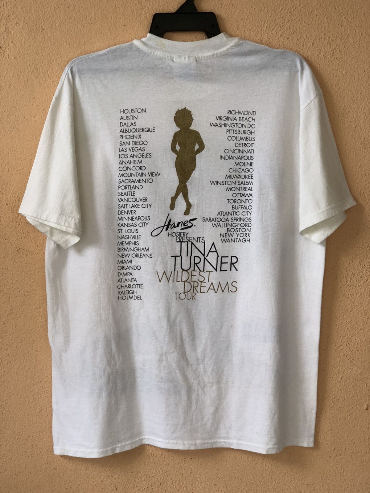 Band Tees Vintage 90s Tina Turner Wildest Dreams Big Face Size US L / EU 52-54 / 3 - 6 Thumbnail