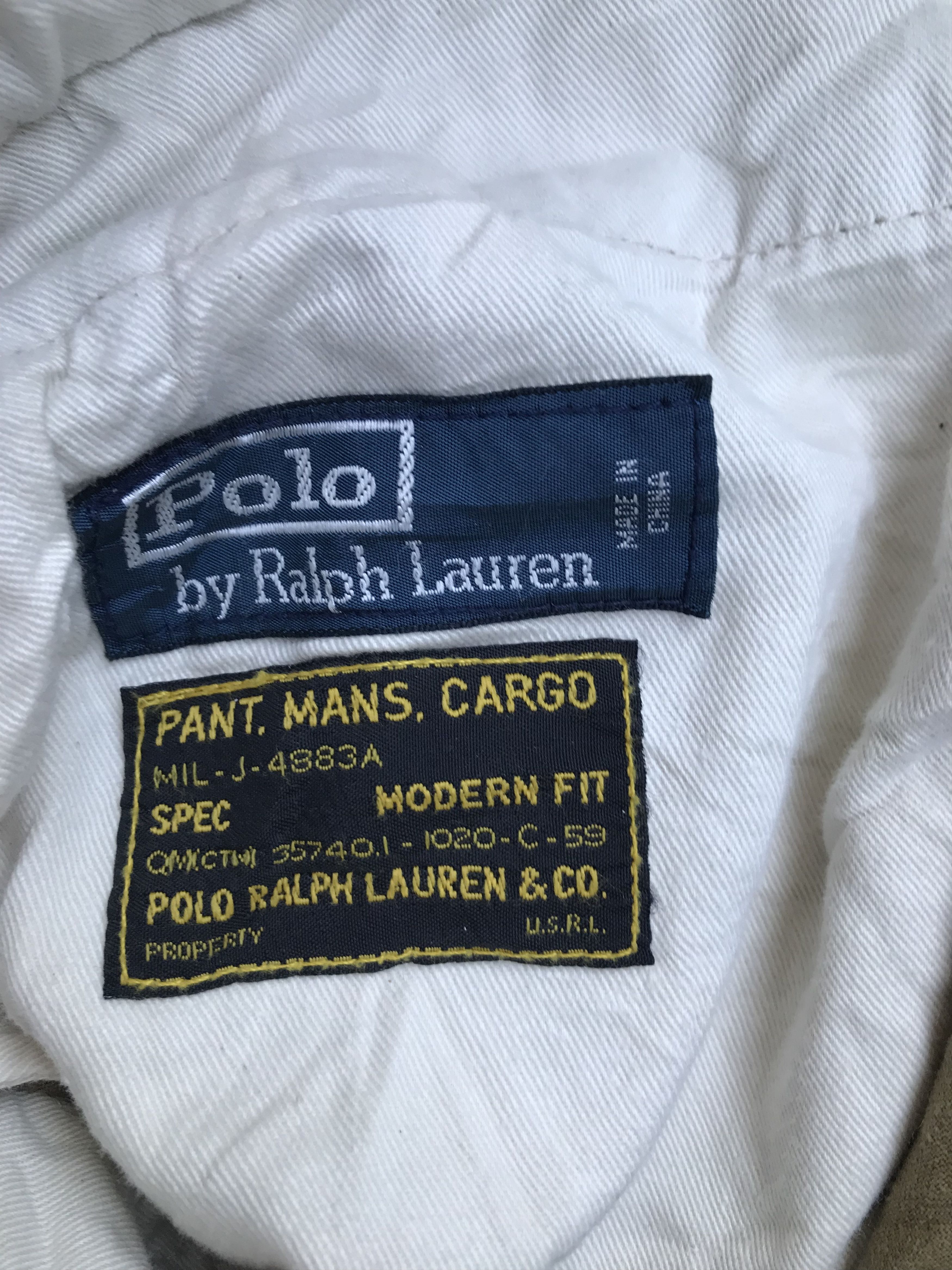 Polo Ralph Lauren Polo Ralph Lauren Multipocket Cargo Pants Size US 31 - 8 Thumbnail