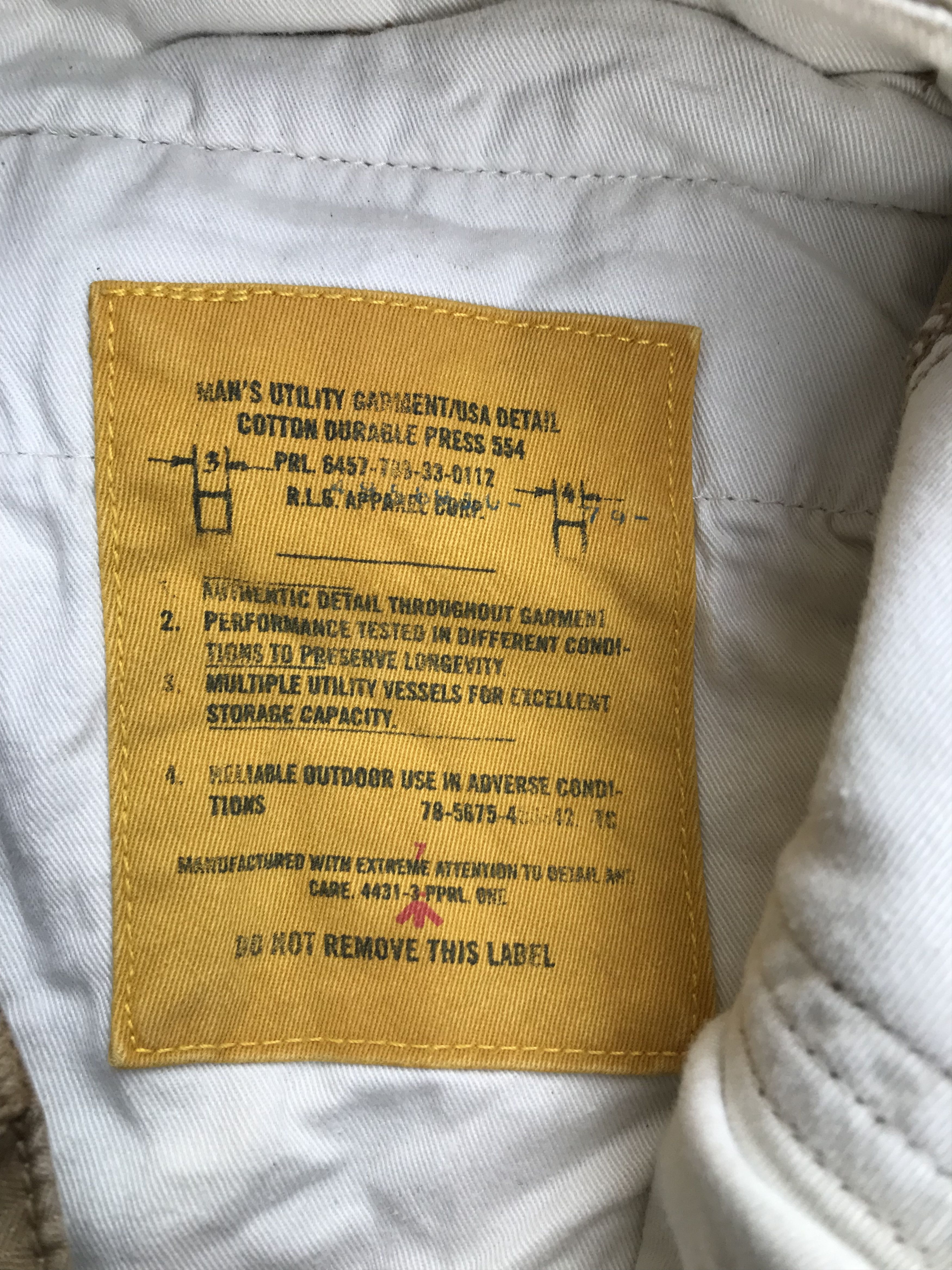 Polo Ralph Lauren Polo Ralph Lauren Multipocket Cargo Pants Size US 31 - 9 Thumbnail