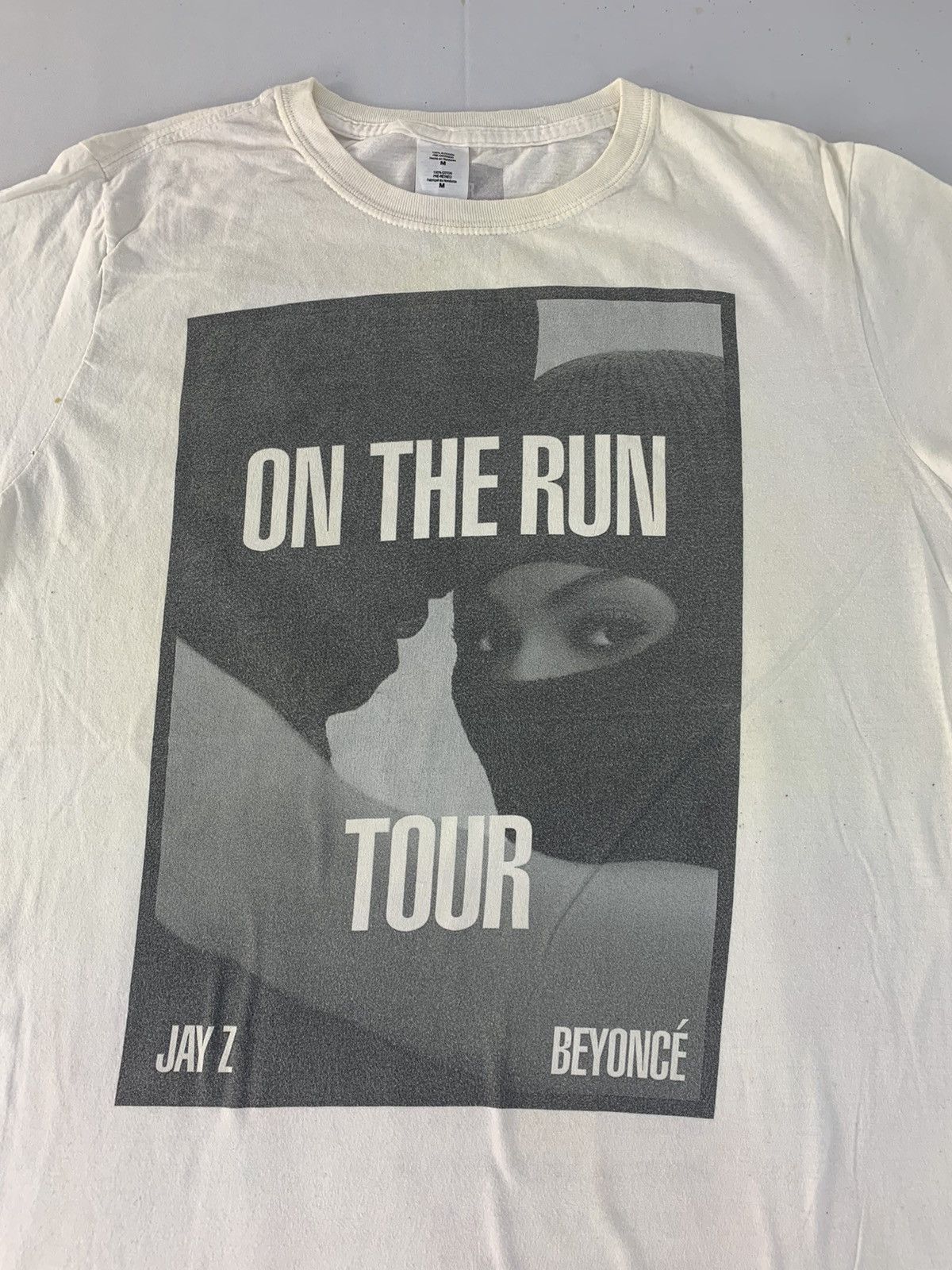 Beyonce Jay Z & Beyonce On The Run Us Tour Box Logo Printed Tee Size US M / EU 48-50 / 2 - 3 Thumbnail