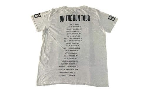Beyonce Jay Z & Beyonce On The Run Us Tour Box Logo Printed Tee Size US M / EU 48-50 / 2 - 2 Thumbnail