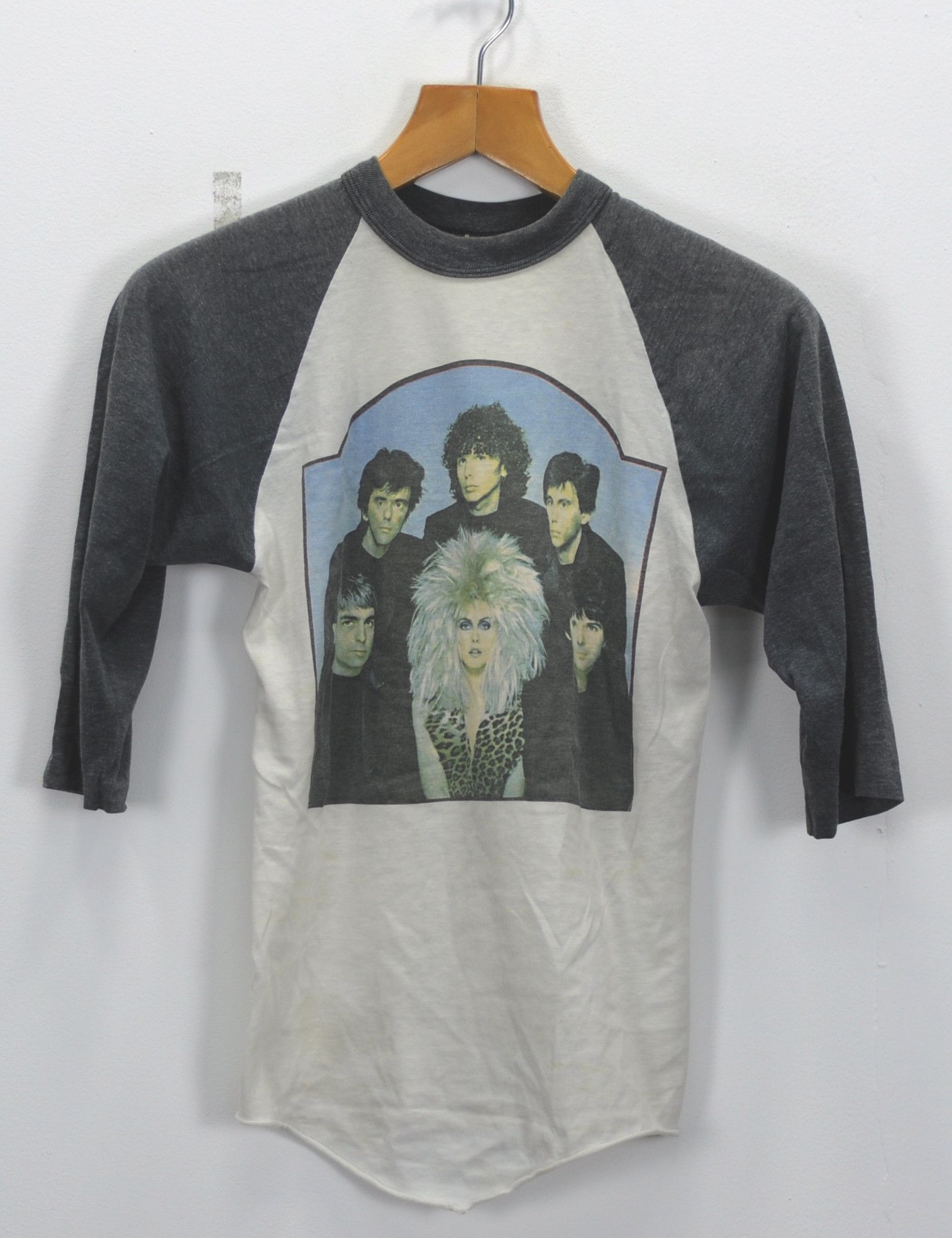 Vintage Vintage Blondie concert T shirt Raglan 70s 80s Punk Rock Size US S / EU 44-46 / 1 - 1 Thumbnail