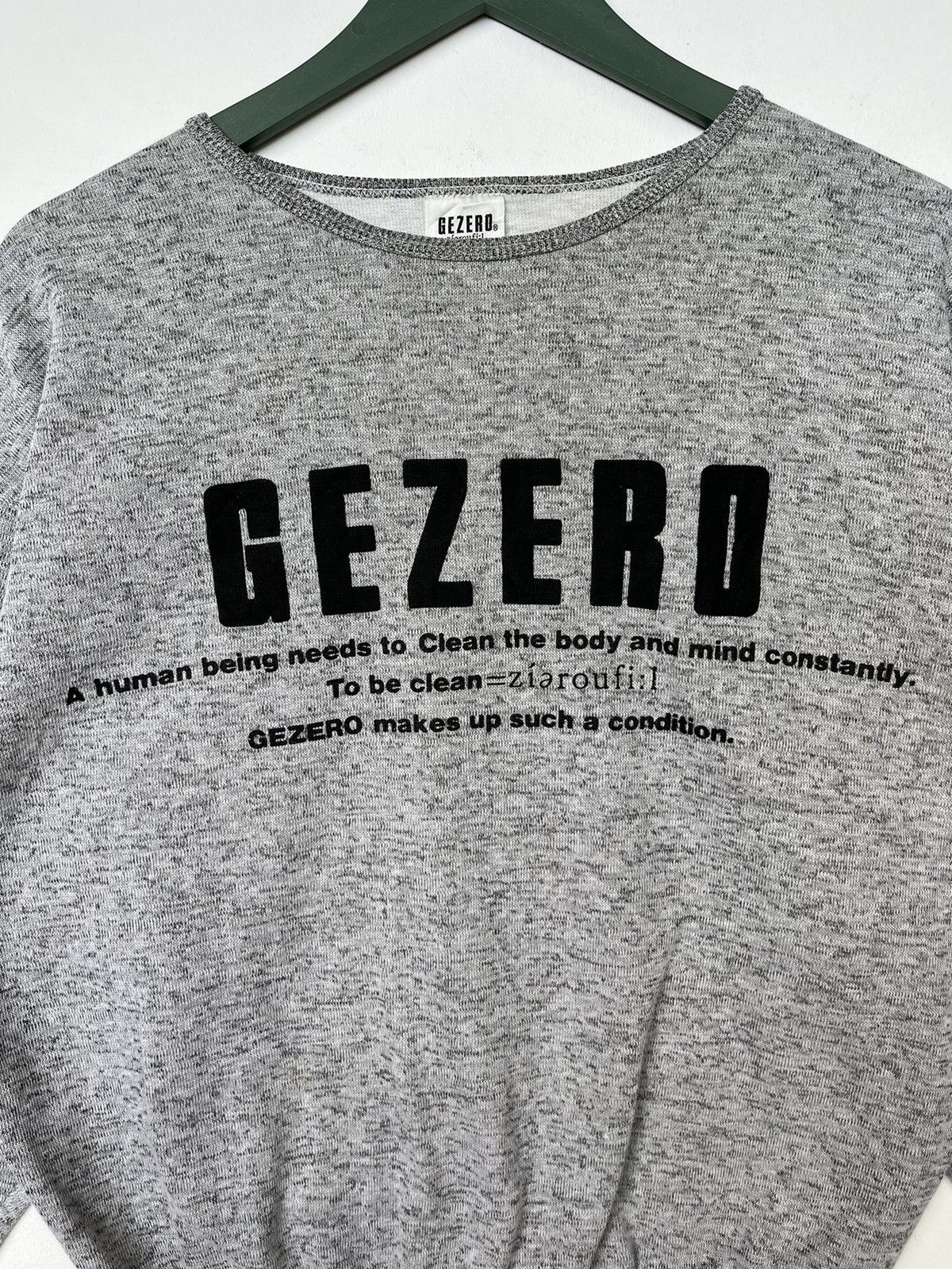Asics × Japanese Brand × Vintage Vintage Gazero by Asics Sweatshirt Size M / US 6-8 / IT 42-44 - 3 Thumbnail