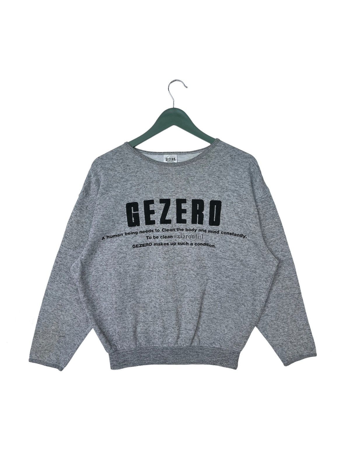 Asics × Japanese Brand × Vintage Vintage Gazero by Asics Sweatshirt Size M / US 6-8 / IT 42-44 - 1 Thumbnail