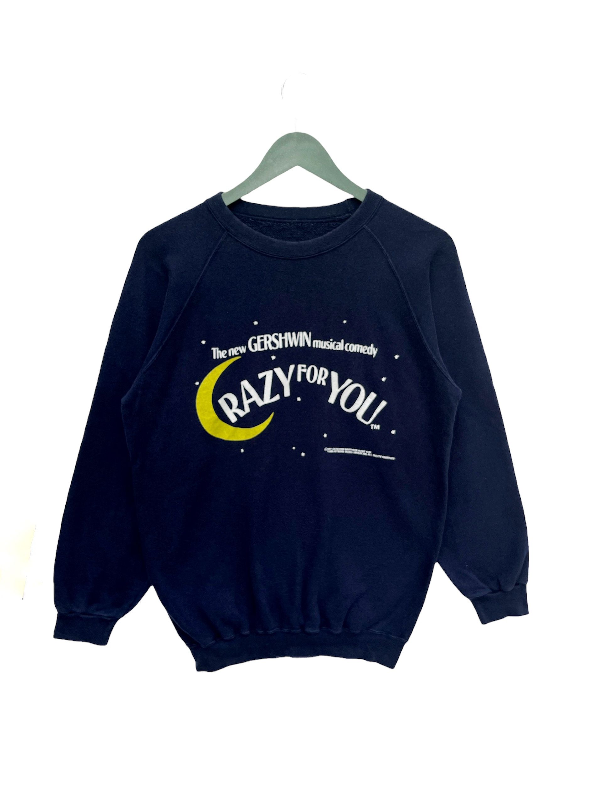 Vintage Vintage 1991 Musical Comedy Crazy For You Sweatshirt Size US M / EU 48-50 / 2 - 1 Thumbnail