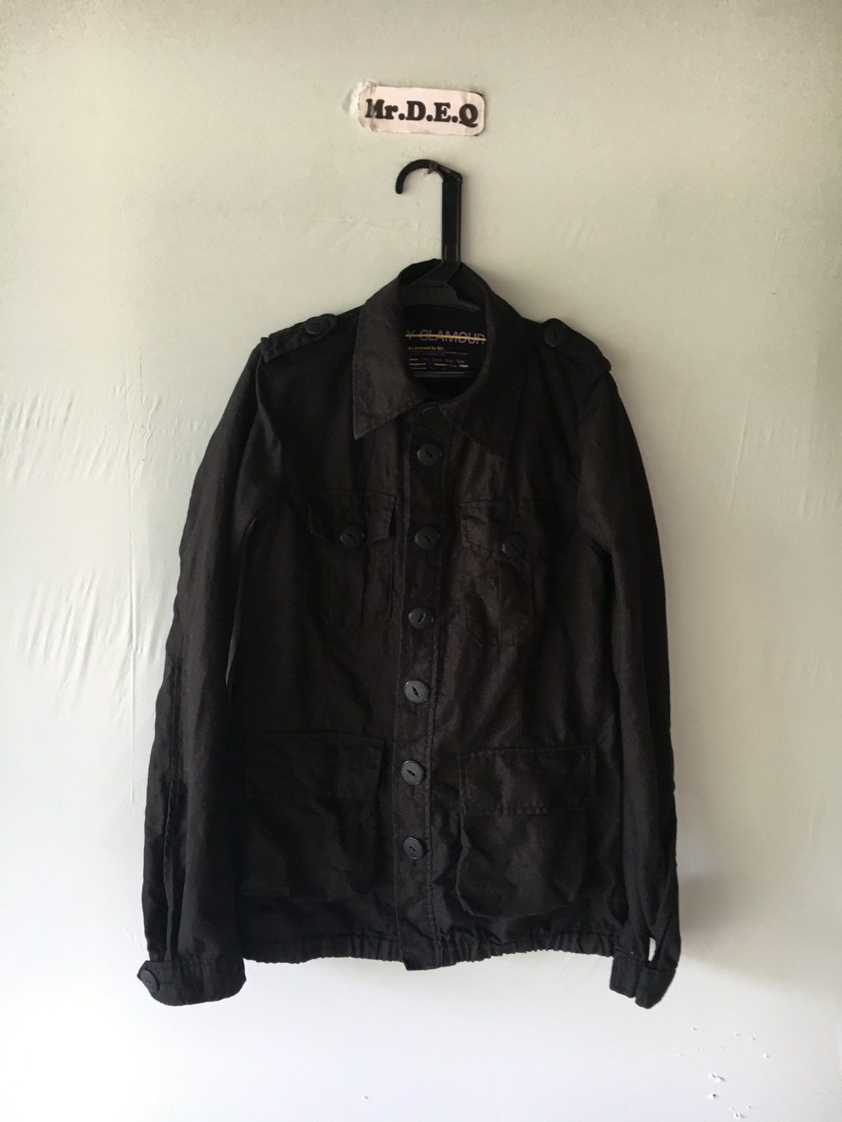 Japanese Brand SLY GLAMOUR BLACK SIZE XS JACKET JAPAN Size US XS / EU 42 / 0 - 2 Thumbnail