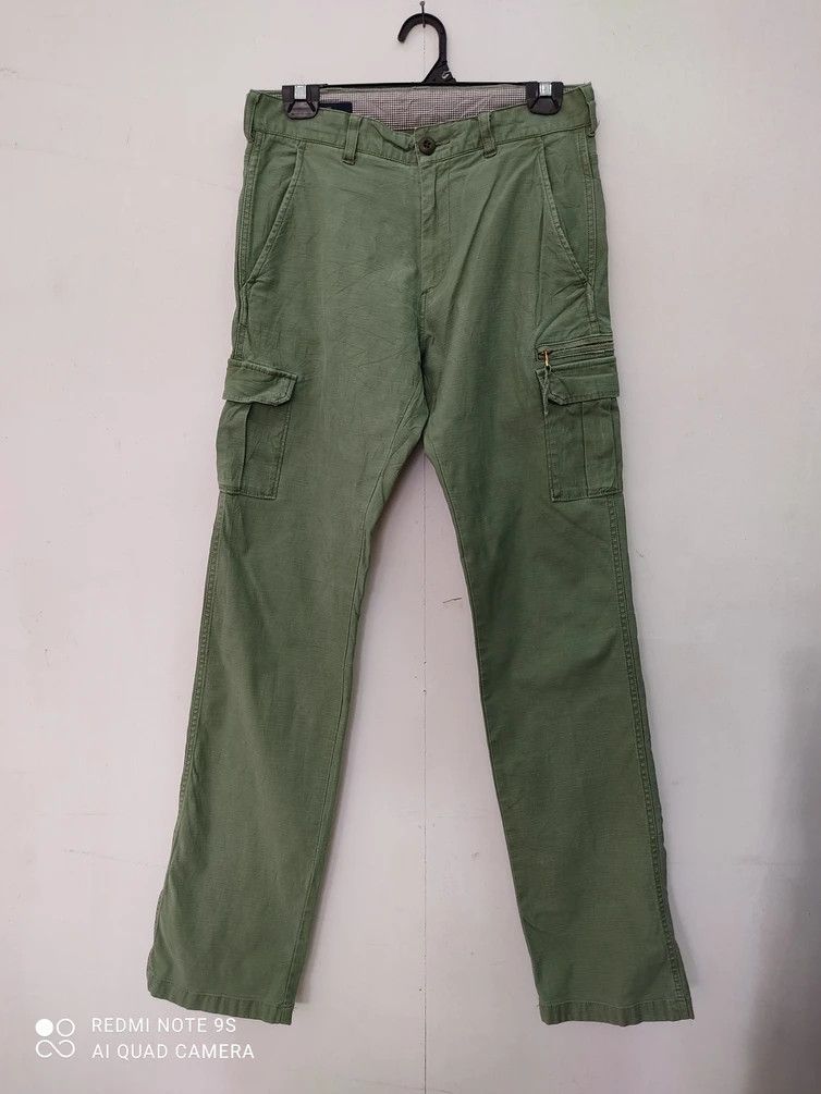 Japanese Brand × SHIPS Ships Multipocket Utility Green Cargo Pant Size US 30 / EU 46 - 1 Thumbnail