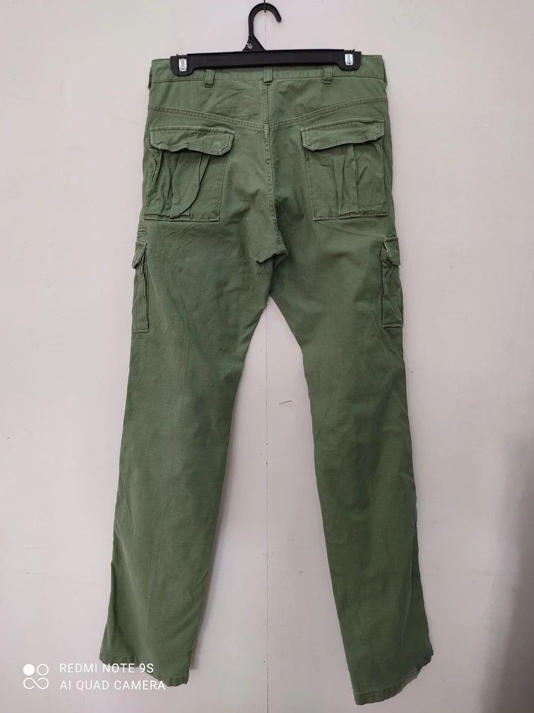 Japanese Brand × SHIPS Ships Multipocket Utility Green Cargo Pant Size US 30 / EU 46 - 5 Thumbnail