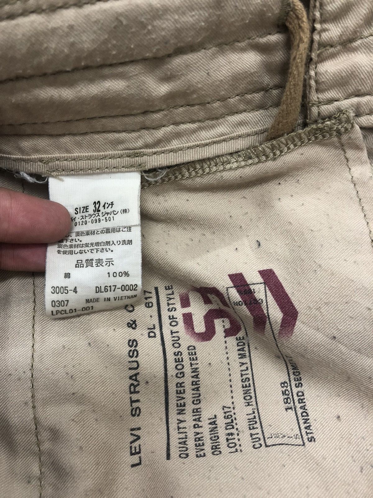 Levi's Rare Vintage LEVIS Cargo Tactical Utility Pockets Pant Size US 32 / EU 48 - 7 Thumbnail