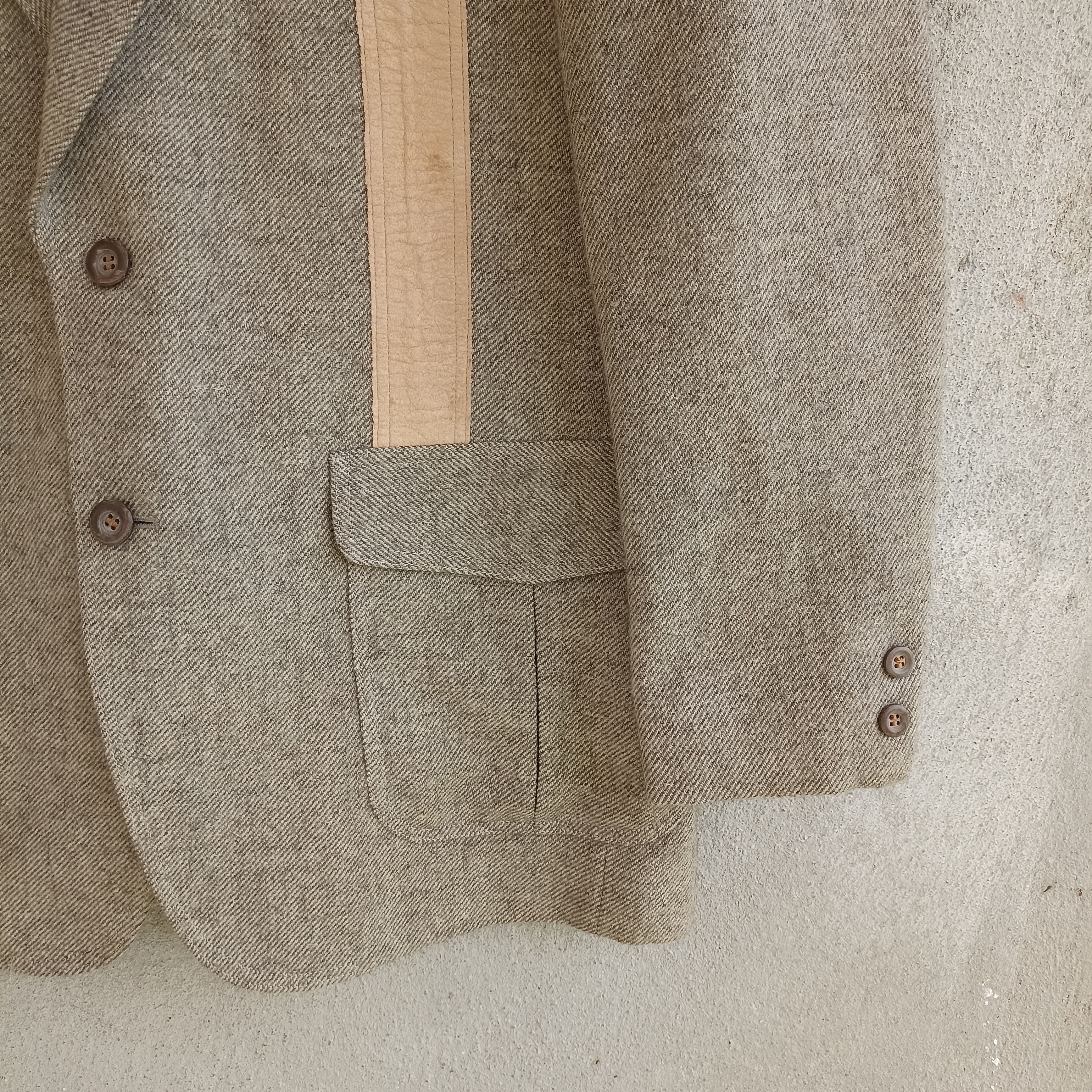 Japanese Brand Lon Max Gray Blazer Size US M / EU 48-50 / 2 - 7 Thumbnail