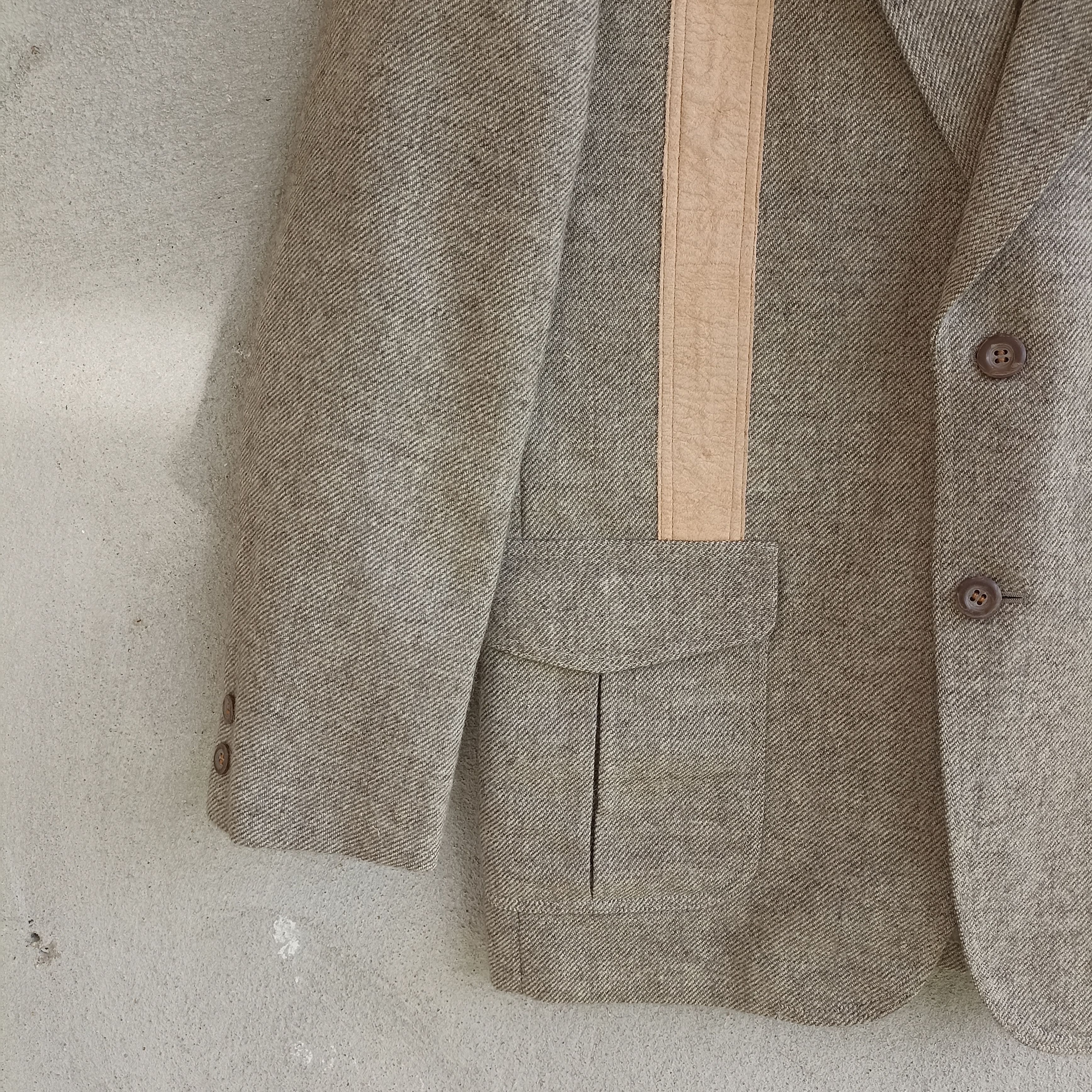 Japanese Brand Lon Max Gray Blazer Size US M / EU 48-50 / 2 - 6 Thumbnail