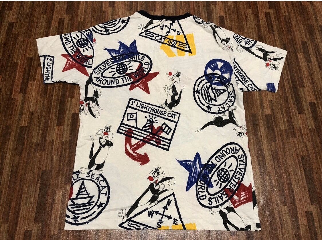 Jean Charles De Castelbajac Rare Vintage JC de Castelbajac Full All over Print Shirt Size US M / EU 48-50 / 2 - 4 Thumbnail