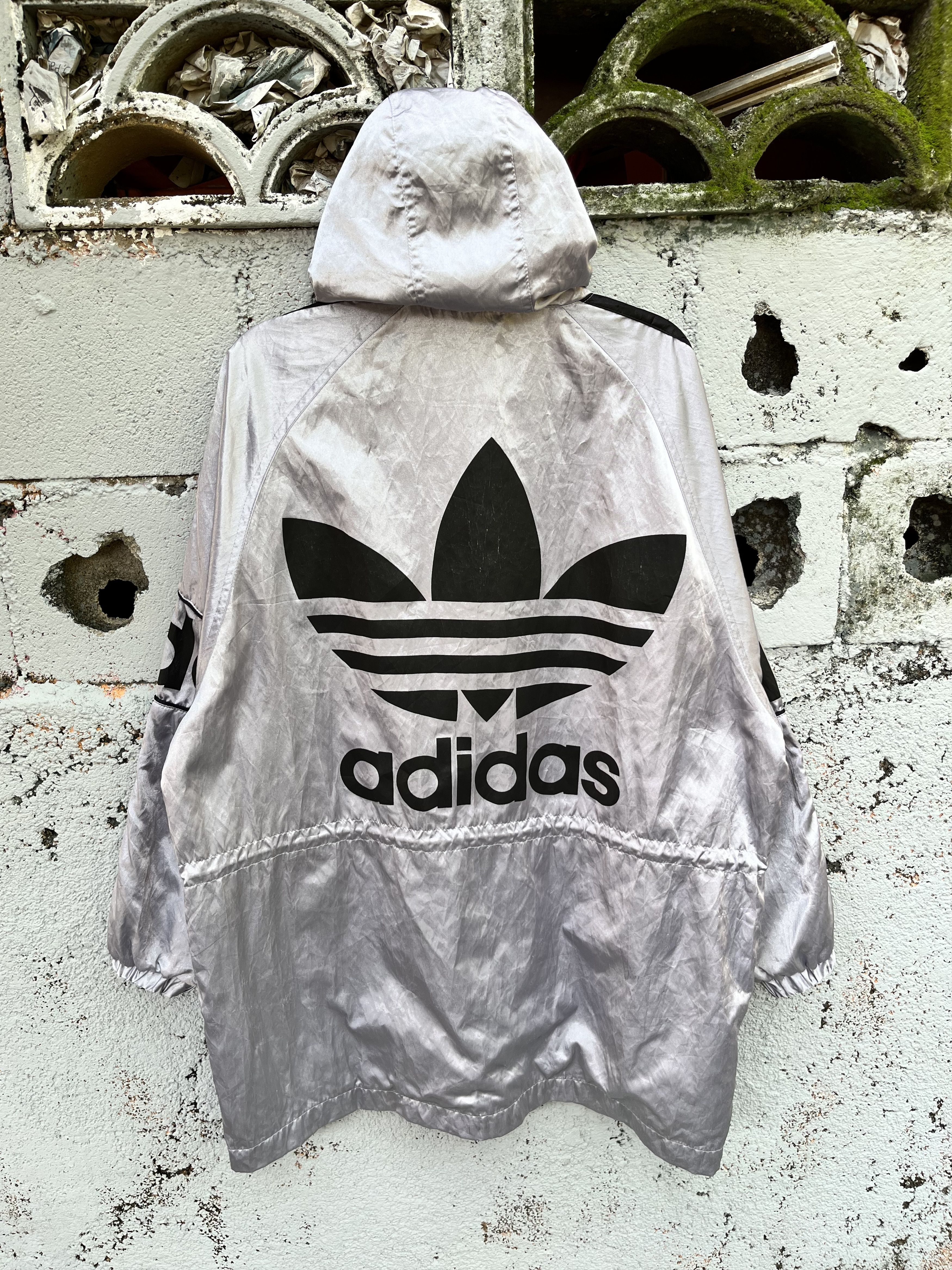 Adidas Vintage 90s Adidas Galaxy Reflective Jacket Size US L / EU 52-54 / 3 - 2 Thumbnail