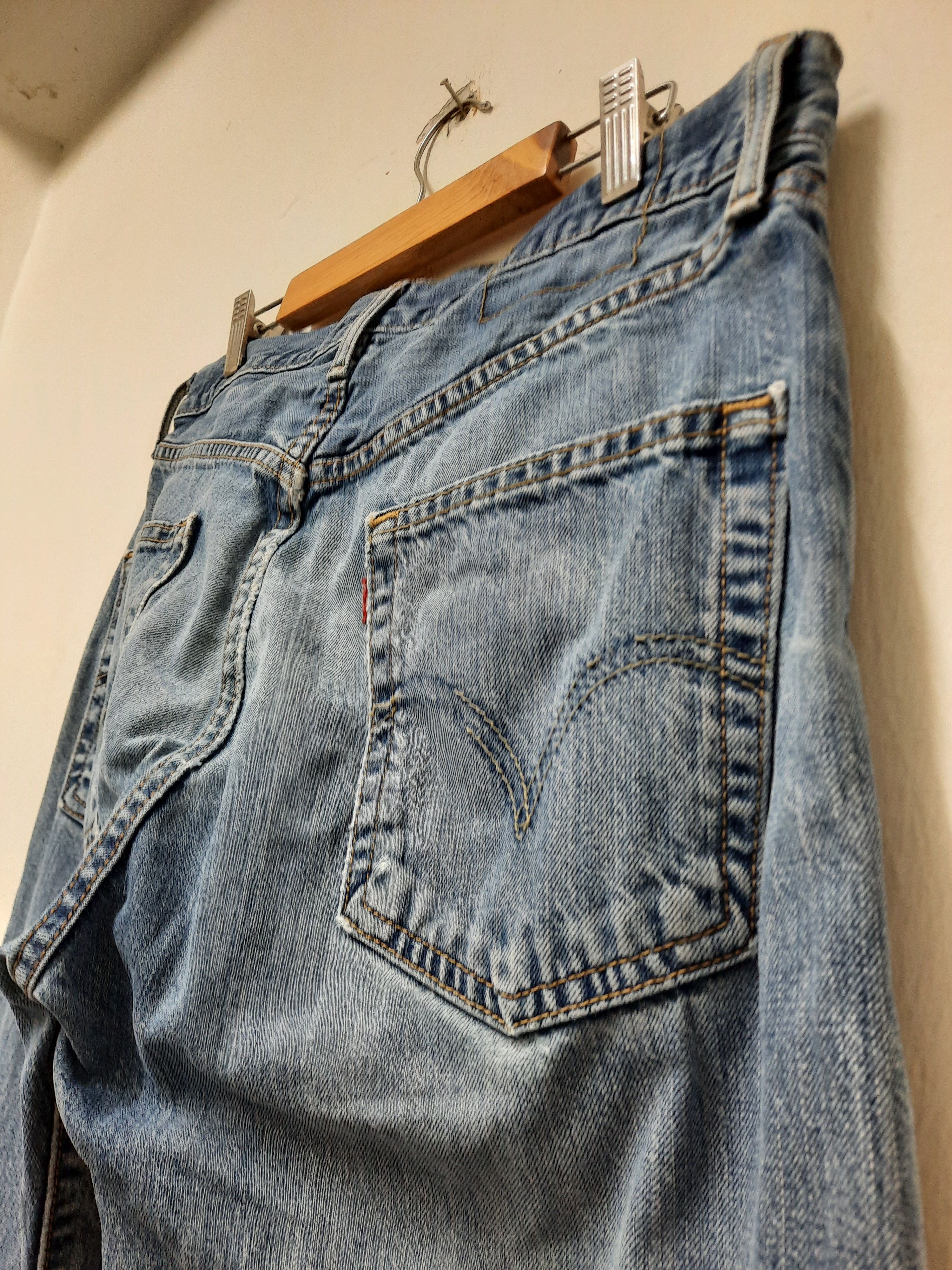Levi's × Vintage JEANS LEVI'S 501 VINTAGE DISTRESSED CROPPED Size US 32 / EU 48 - 5 Thumbnail