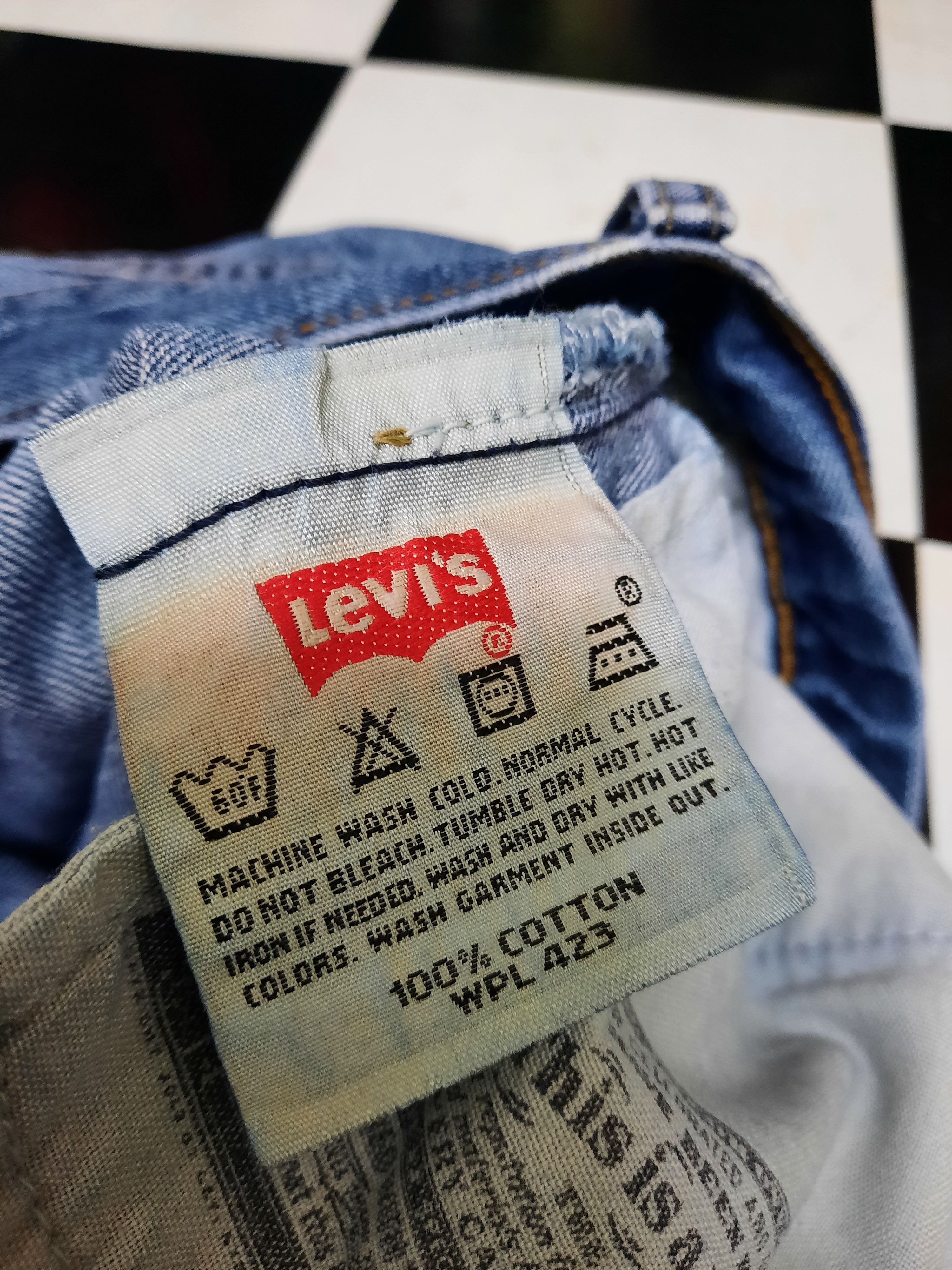 Levi's × Vintage JEANS LEVI'S 501 VINTAGE DISTRESSED CROPPED Size US 32 / EU 48 - 11 Thumbnail