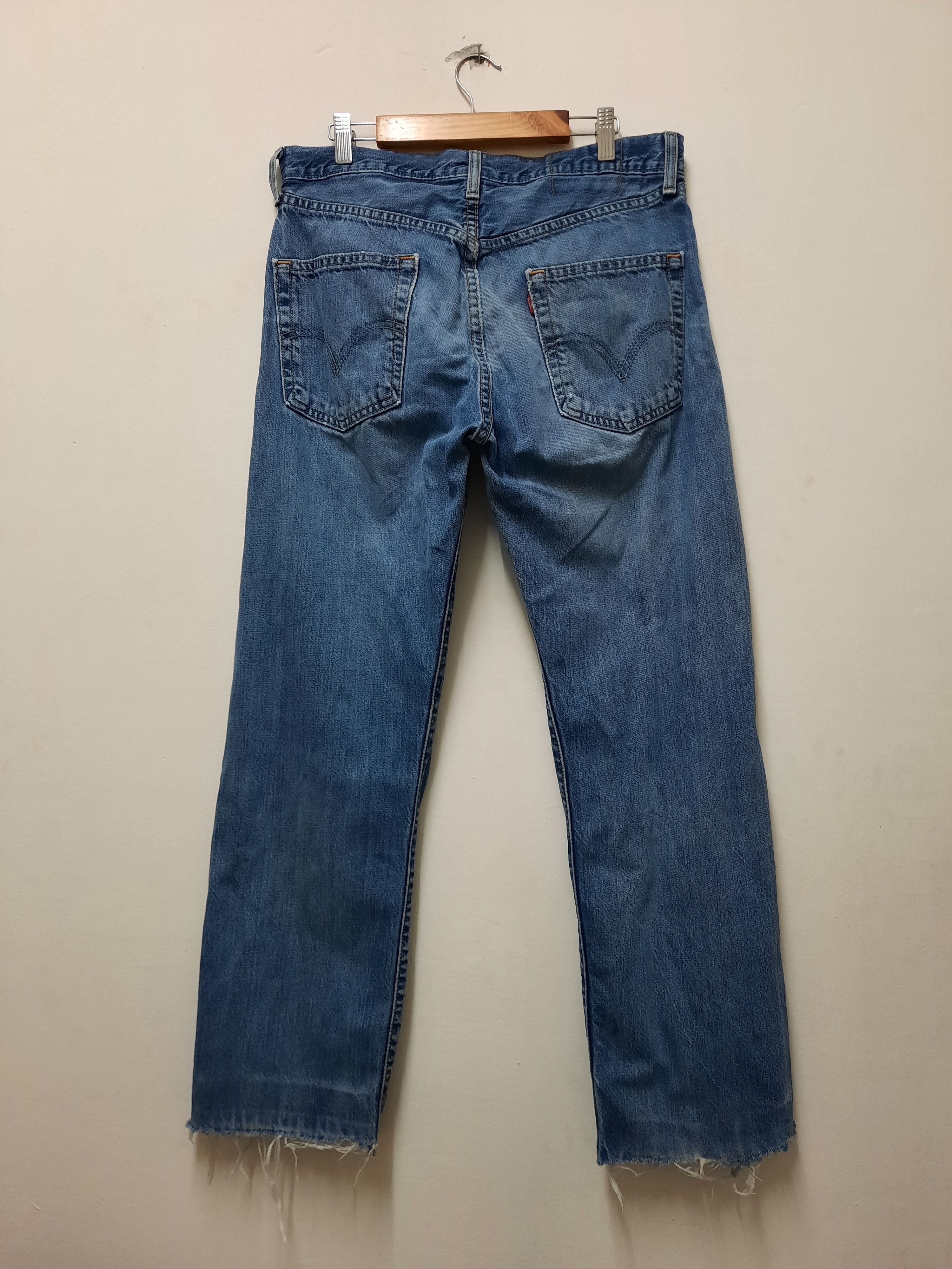 Levi's × Vintage JEANS LEVI'S 501 VINTAGE DISTRESSED CROPPED Size US 32 / EU 48 - 4 Thumbnail