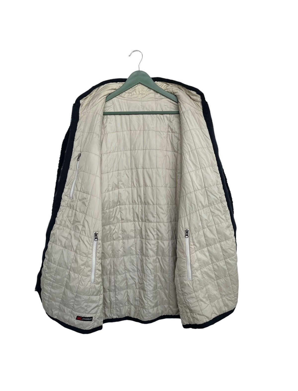 Canterbury of New Zealand Vintage Y2K Reversible Canterbury Fleece Jacket Size US XL / EU 56 / 4 - 3 Thumbnail