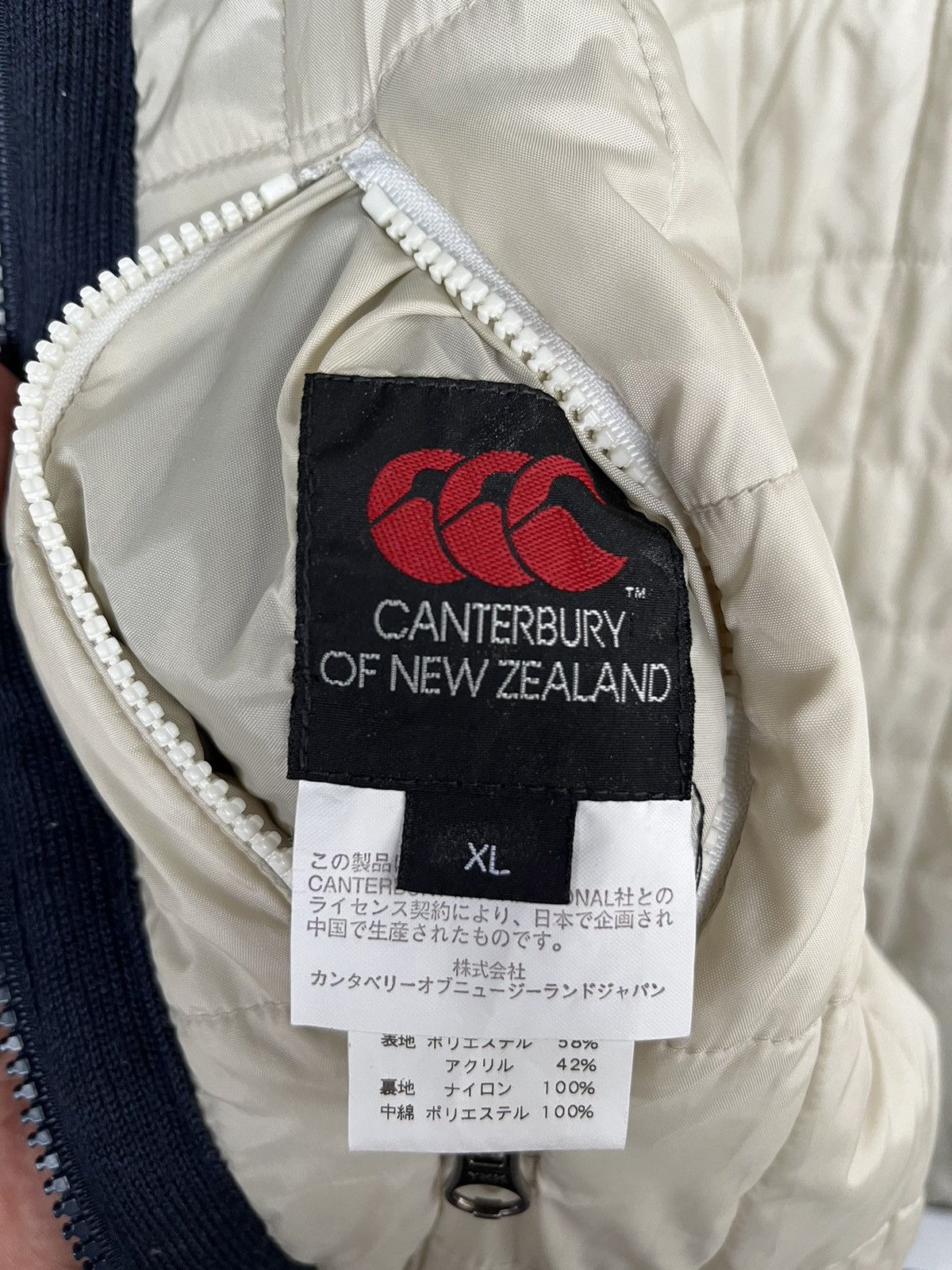 Canterbury of New Zealand Vintage Y2K Reversible Canterbury Fleece Jacket Size US XL / EU 56 / 4 - 7 Thumbnail