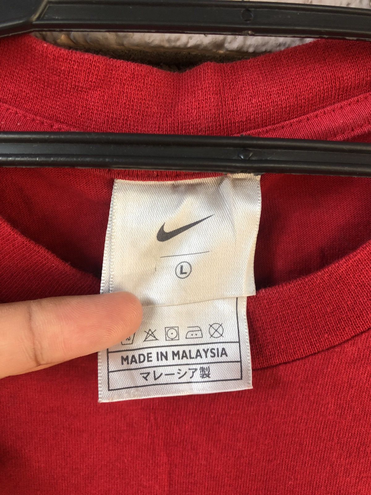 Nike Rare Vintage NIKE USA Shirt Size US L / EU 52-54 / 3 - 3 Thumbnail