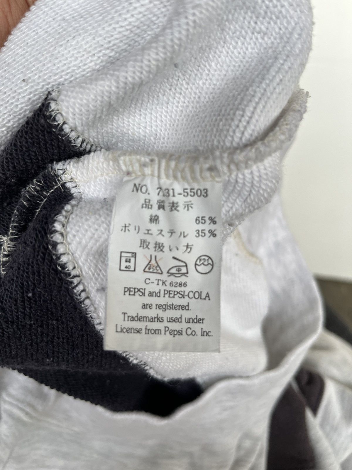 Coca Cola Vintage 3 Tones PepsiCola Sweatshirt Size US M / EU 48-50 / 2 - 7 Thumbnail