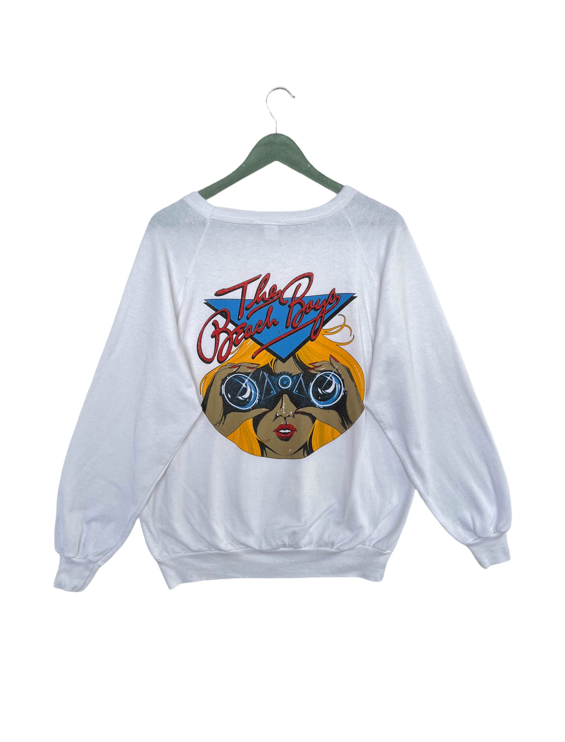 Vintage Vintage The Beach Boys 1987 Tour Sweatshirt Size US XL / EU 56 / 4 - 1 Thumbnail