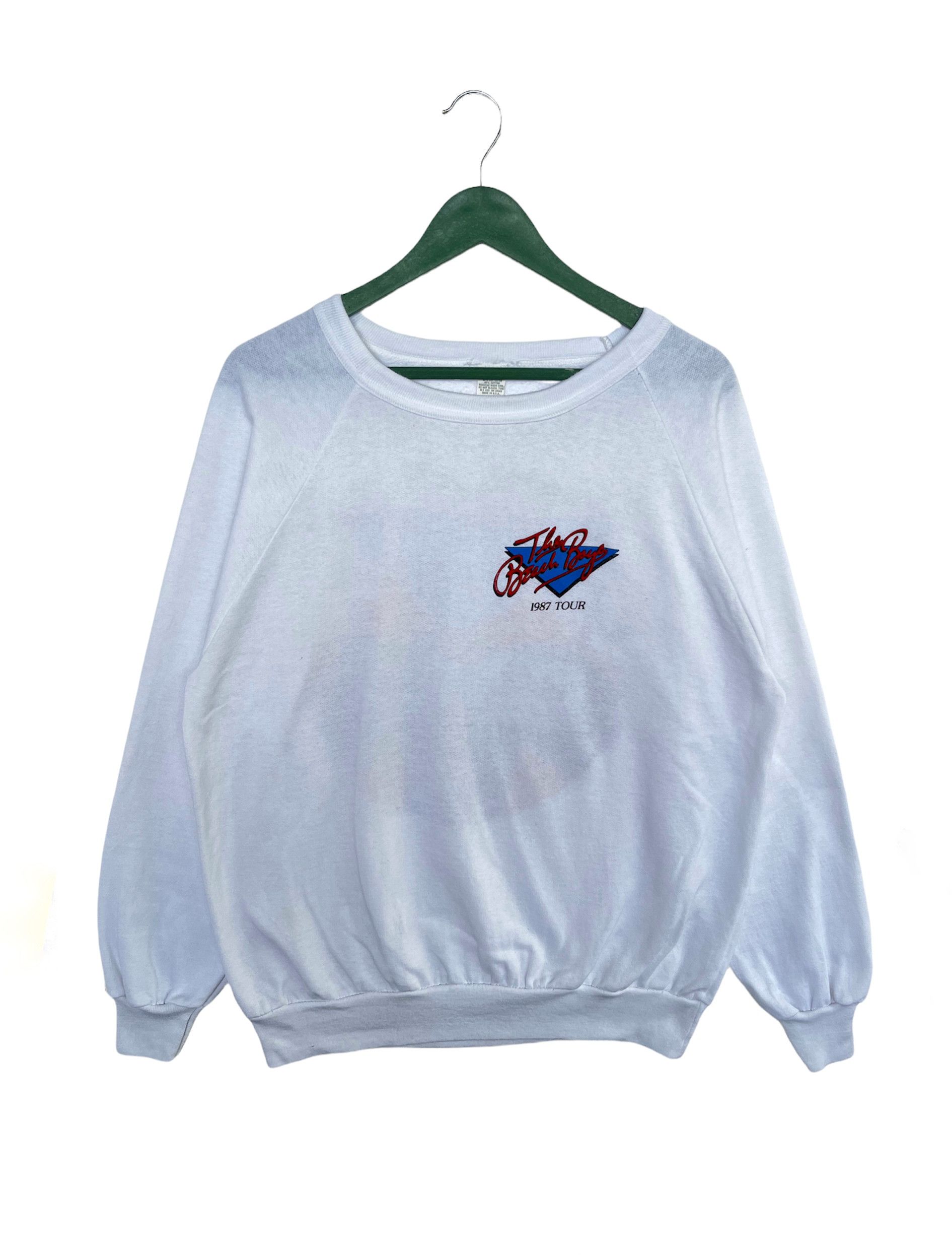 Vintage Vintage The Beach Boys 1987 Tour Sweatshirt Size US XL / EU 56 / 4 - 2 Thumbnail