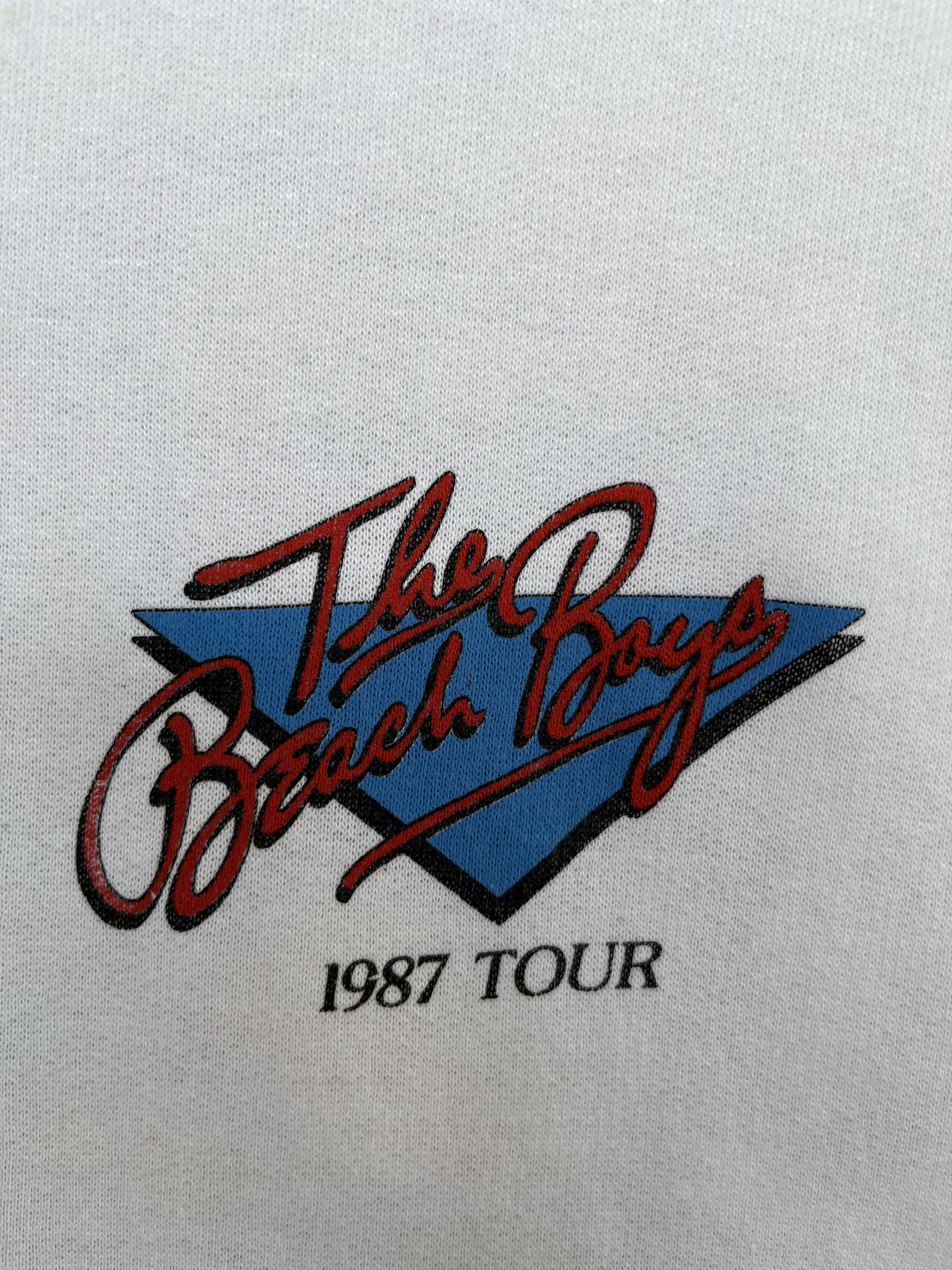 Vintage Vintage The Beach Boys 1987 Tour Sweatshirt Size US XL / EU 56 / 4 - 3 Thumbnail