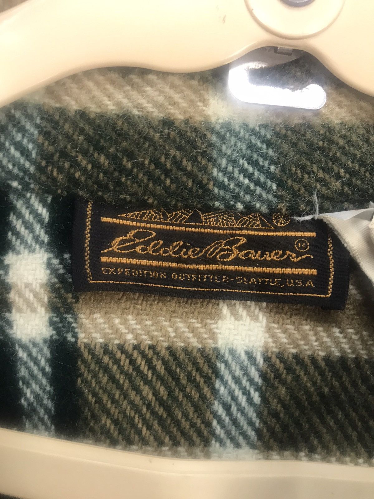 Eddie Bauer × Flannel Vintage Eddie Bauer wool button up flannel shirt jacket Size US M / EU 48-50 / 2 - 3 Thumbnail