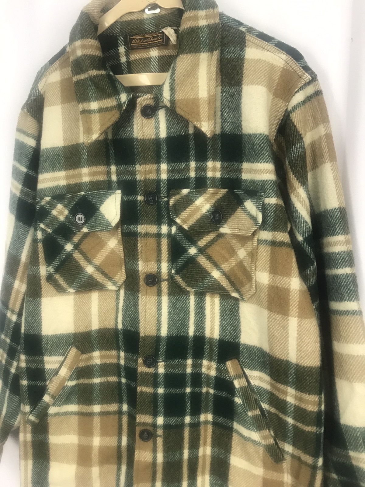 Eddie Bauer × Flannel Vintage Eddie Bauer wool button up flannel shirt jacket Size US M / EU 48-50 / 2 - 5 Thumbnail