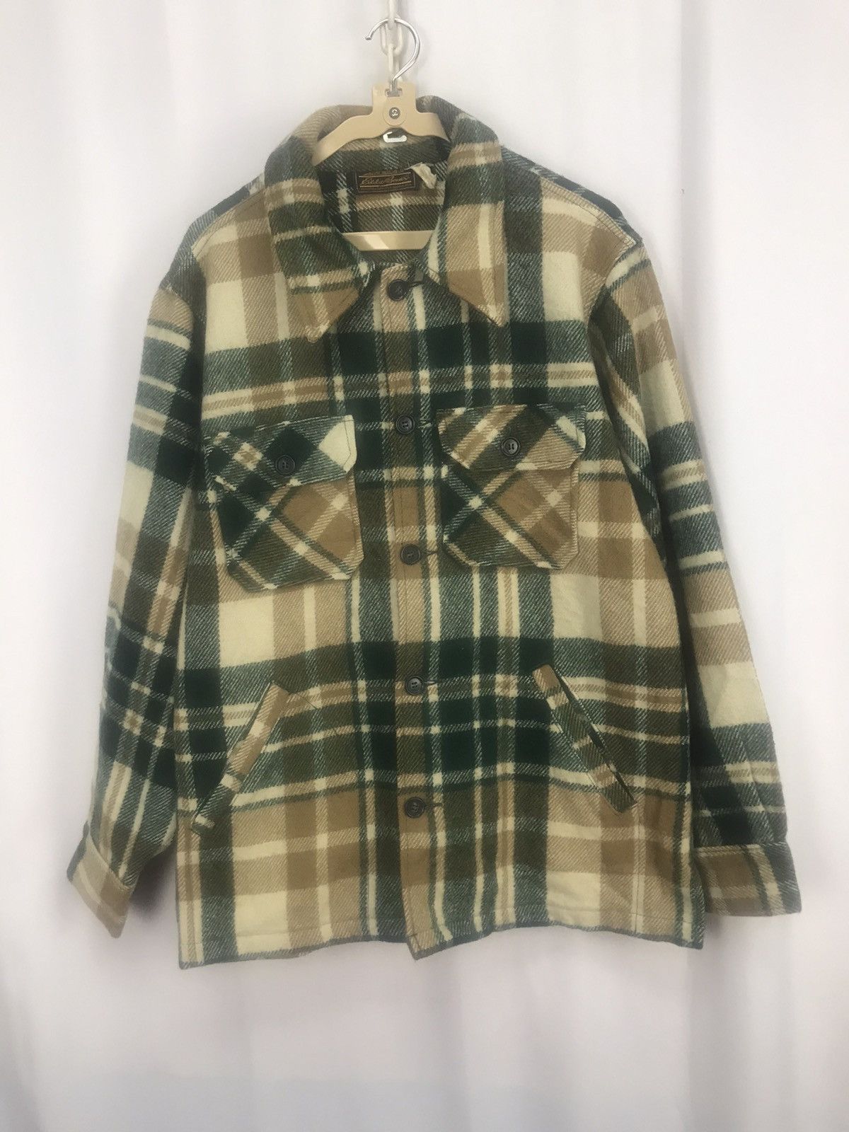 Eddie Bauer × Flannel Vintage Eddie Bauer wool button up flannel shirt jacket Size US M / EU 48-50 / 2 - 6 Thumbnail