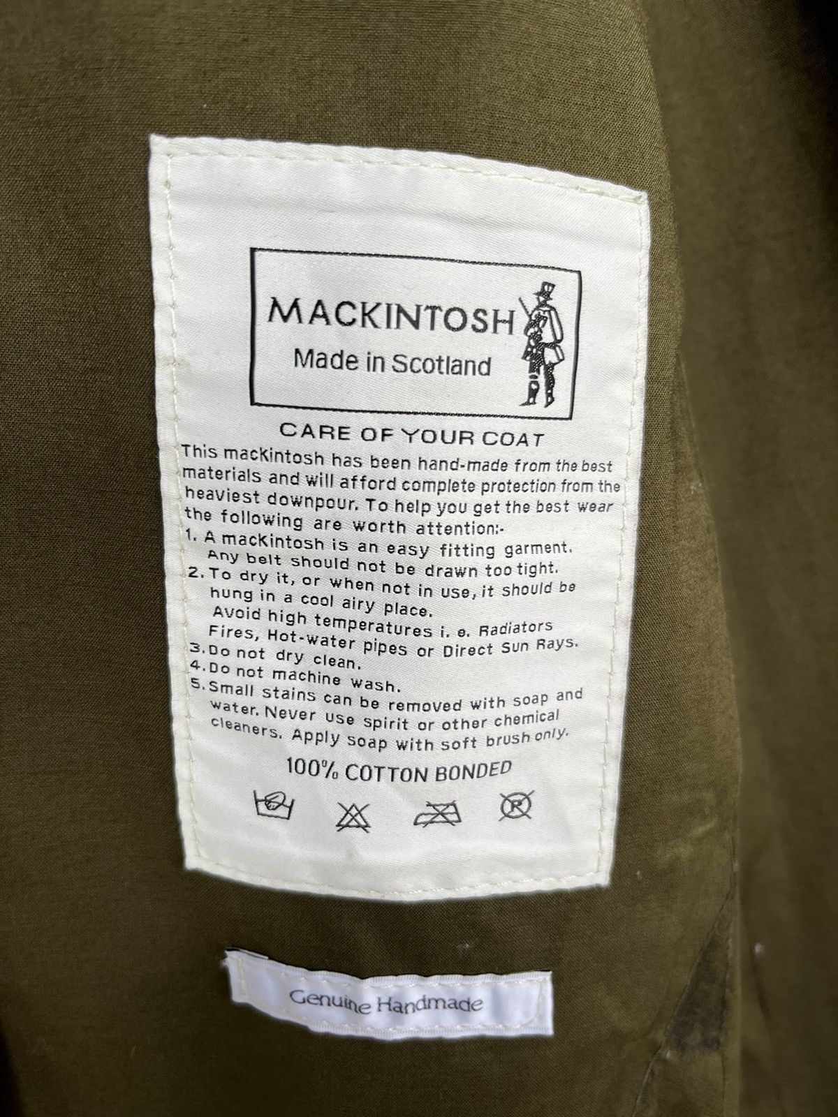 Designer 2016 Mackintosh x Hyke Rubberized Rain Coat Size US M / EU 48-50 / 2 - 11 Thumbnail