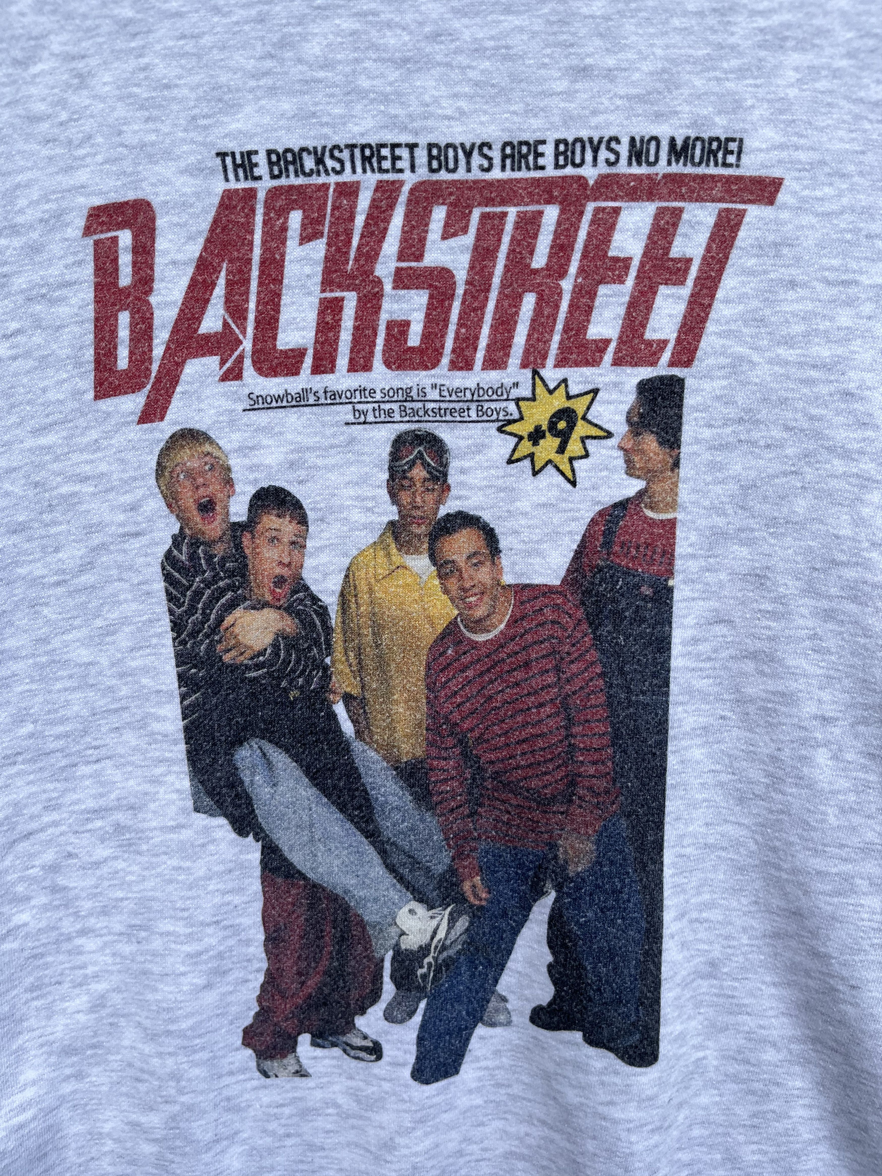 Anvil Vintage 90s The Backstreets Boys Sweatshirt Size US L / EU 52-54 / 3 - 3 Thumbnail