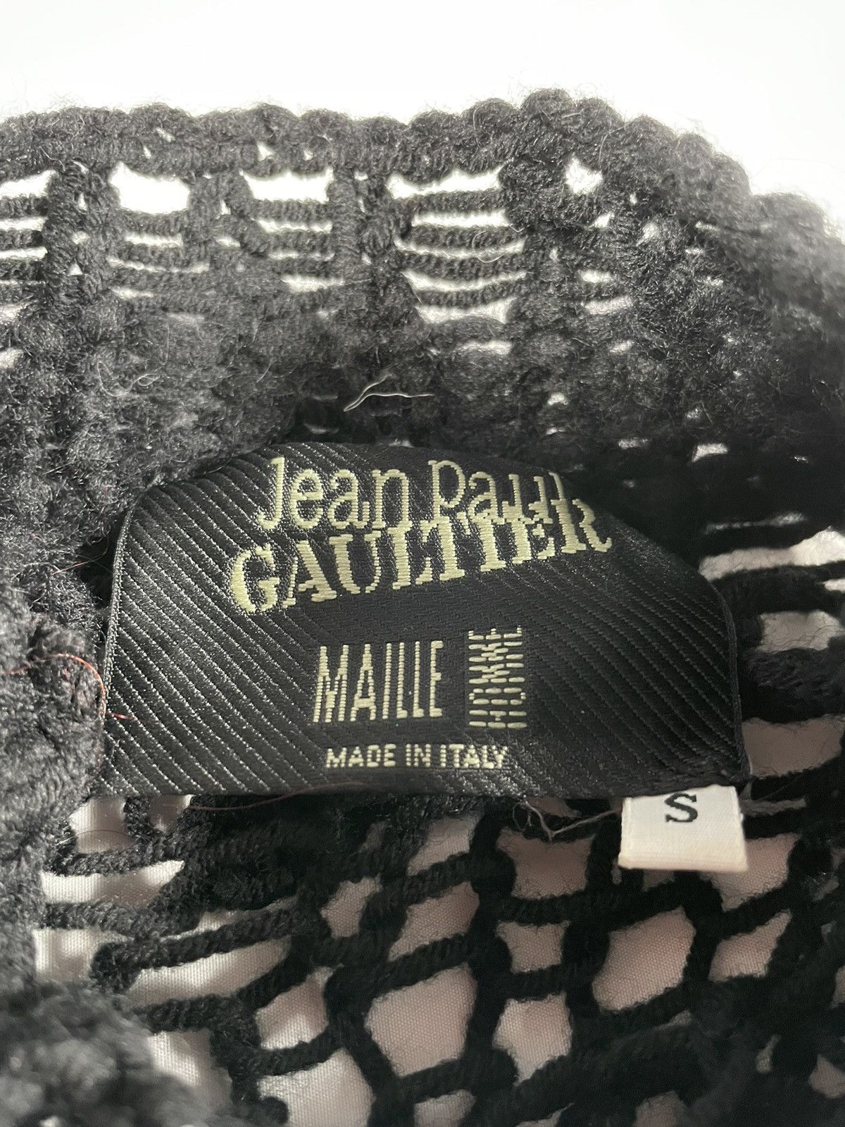 Jean Paul Gaultier FW2007 mohair knit punk asymmetrical sweater archive wool Size US M / EU 48-50 / 2 - 8 Thumbnail