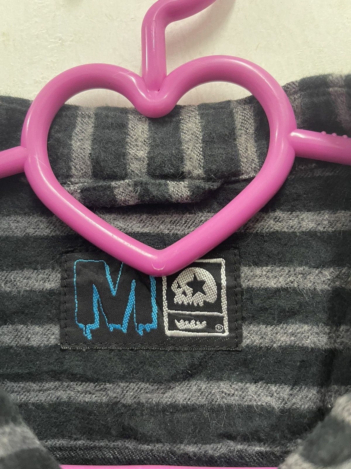 Misfits MAGICAL MOSH MISFITS MXMXM Japan Patches Striped Button Up Size US M / EU 48-50 / 2 - 4 Thumbnail
