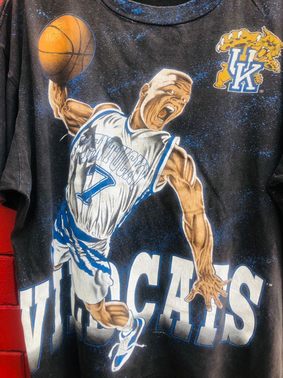 Vintage Vintage Kentucky Wildcat Streetwear Fashion Style Size US XL / EU 56 / 4 - 3 Thumbnail