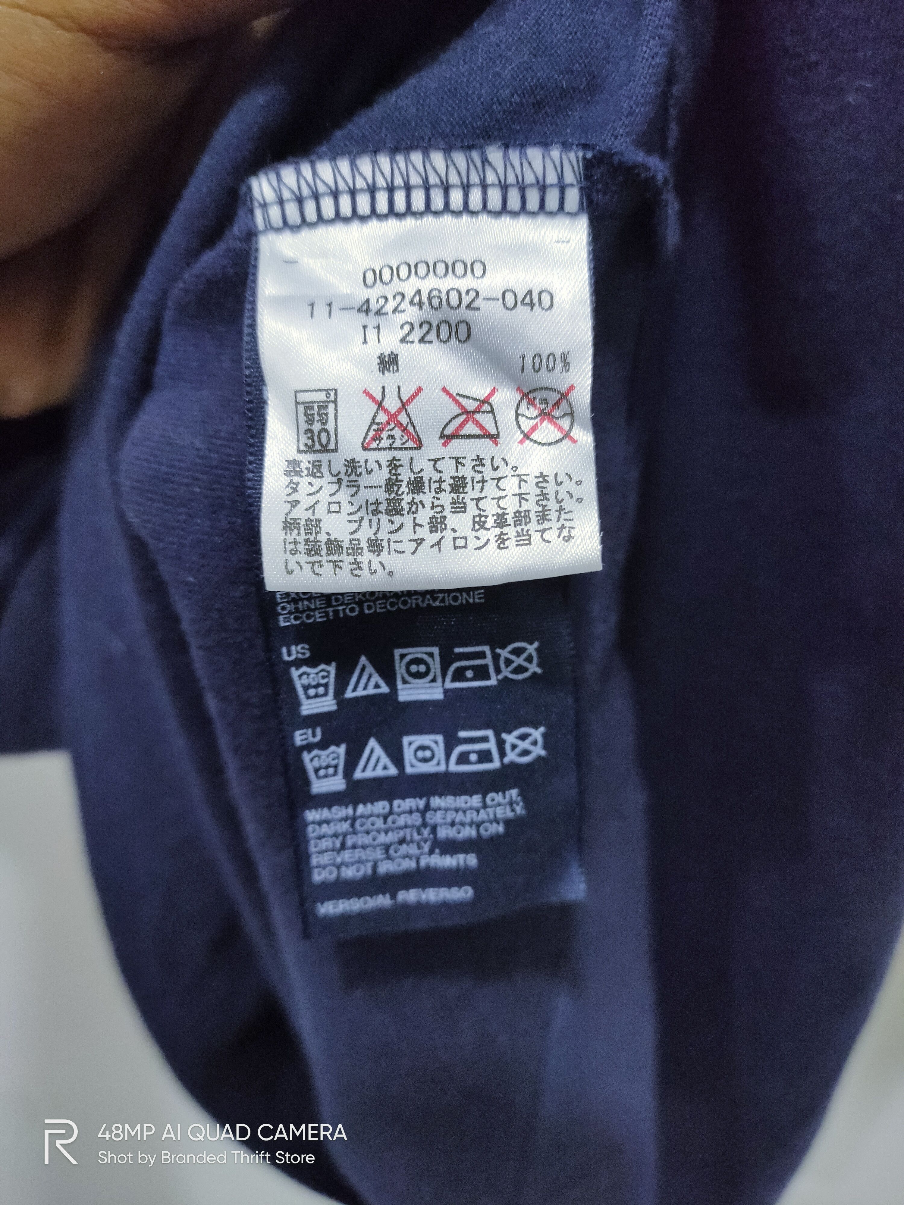 Japanese Brand TOMMY HILFIGER Double Layer Zipper Collar Luxury Polo Shirt Size US M / EU 48-50 / 2 - 6 Thumbnail
