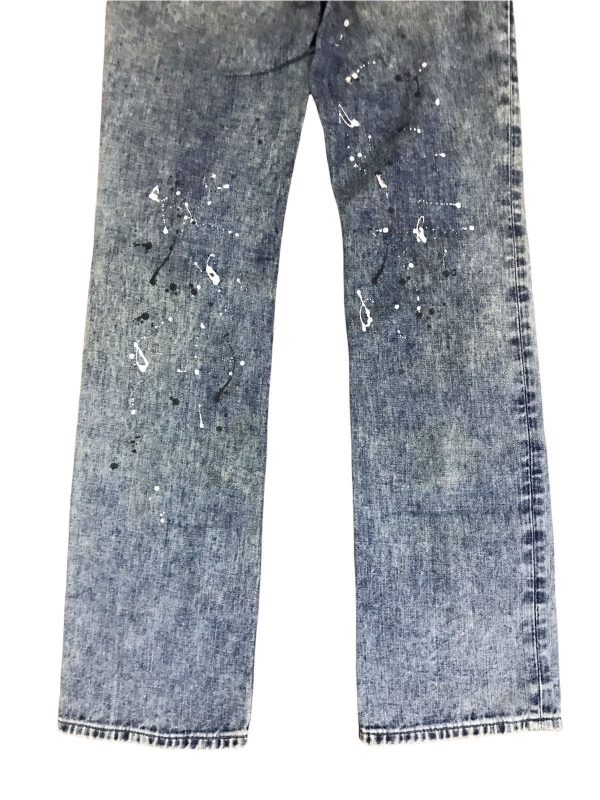 Lee Lee Something Distressed Painter Soft Denim Jeans Size US 32 / EU 48 - 6 Thumbnail