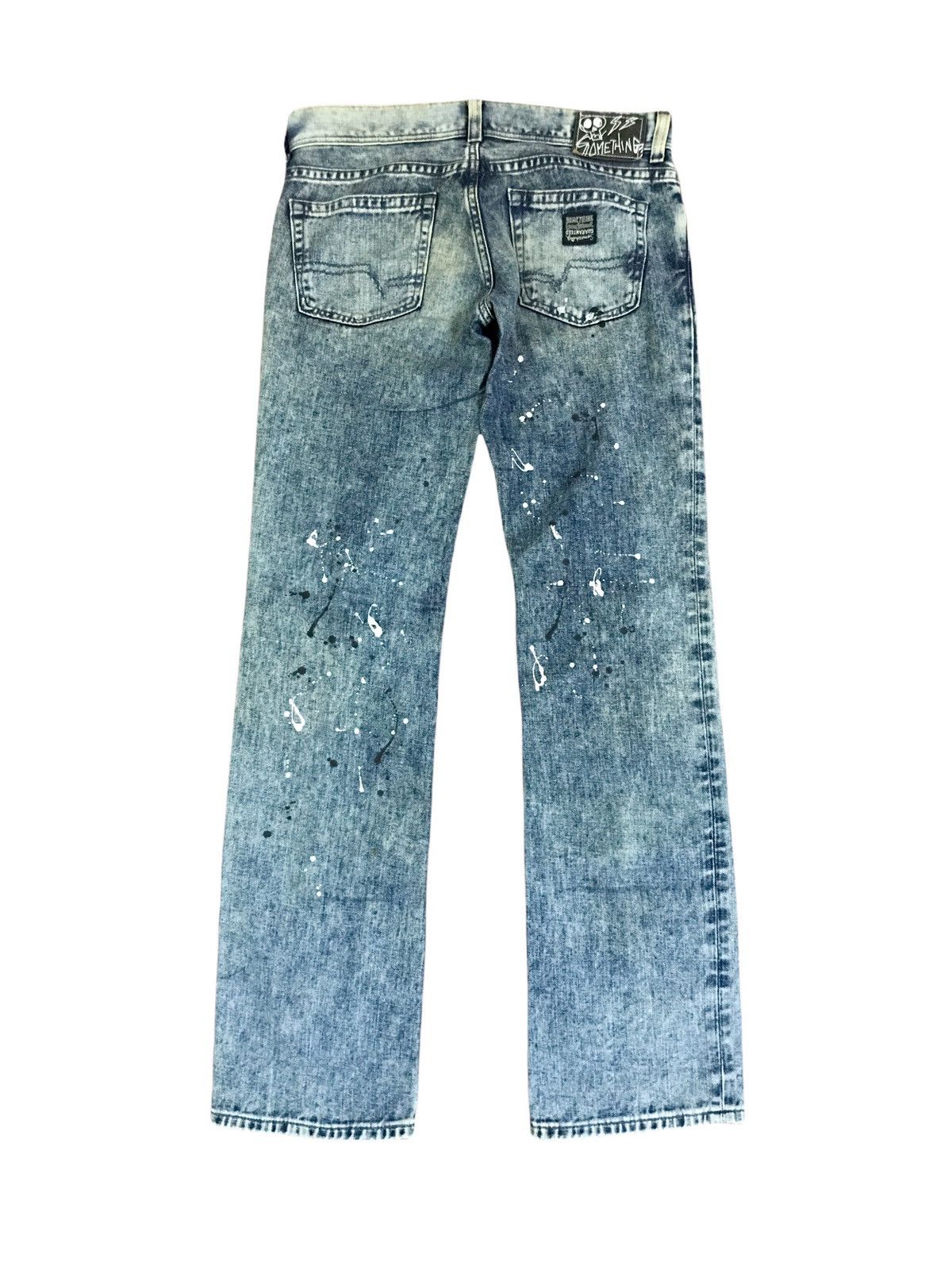 Lee Lee Something Distressed Painter Soft Denim Jeans Size US 32 / EU 48 - 2 Thumbnail