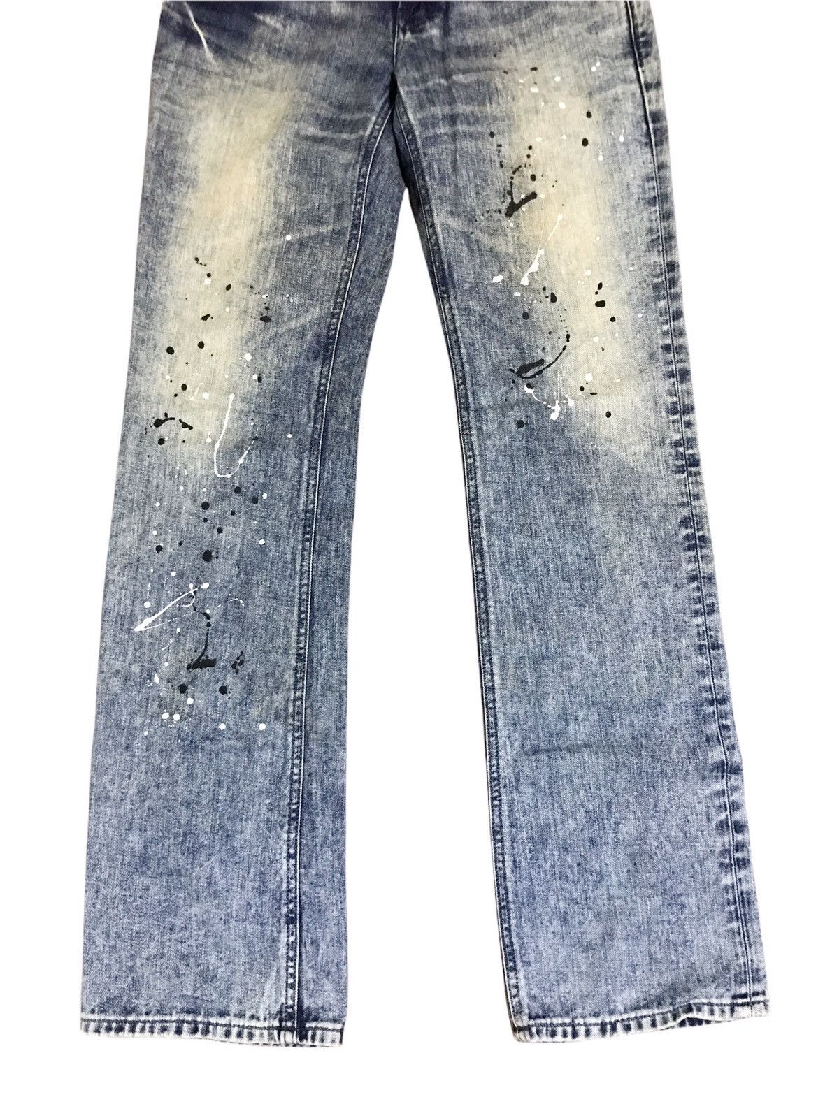 Lee Lee Something Distressed Painter Soft Denim Jeans Size US 32 / EU 48 - 5 Thumbnail