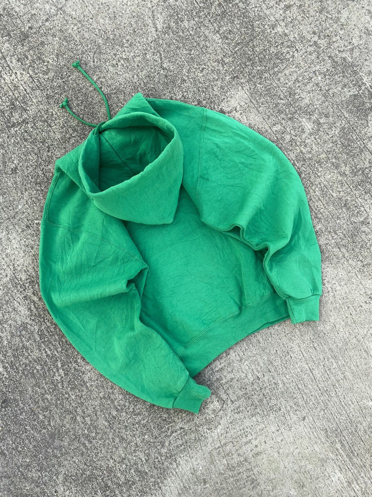 Russell Athletic × Vintage Vintage 90s Russell Athletic Hoodie light Green Size US S / EU 44-46 / 1 - 7 Thumbnail