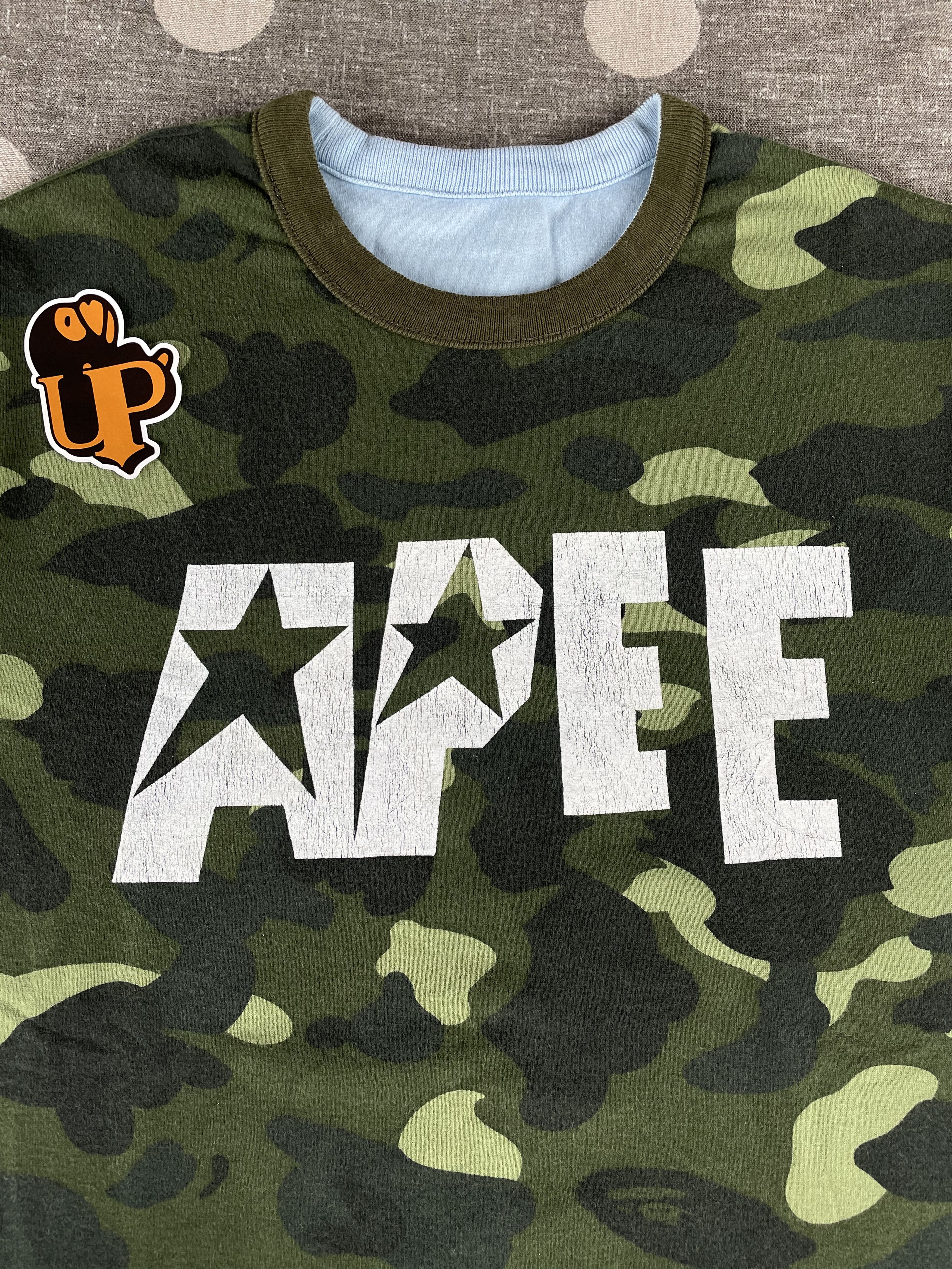 Bape OG Bape aape Reversible Long Sleeve Size US S / EU 44-46 / 1 - 2 Thumbnail