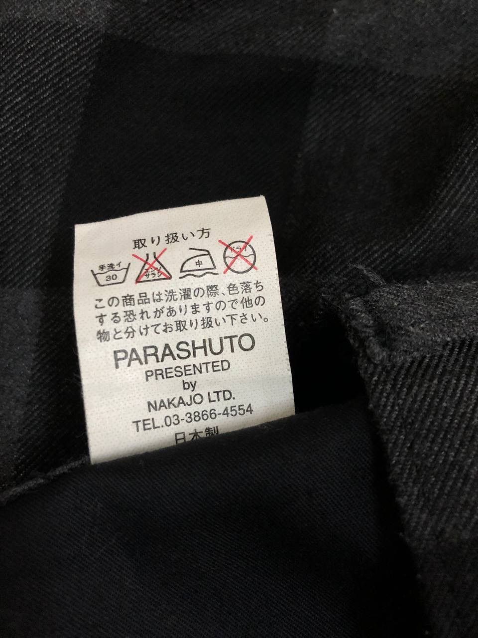 Japanese Brand × Parasuco Japanese Brand Parashuto By Nakajo LTD Checkered Pants Size US 30 / EU 46 - 6 Thumbnail