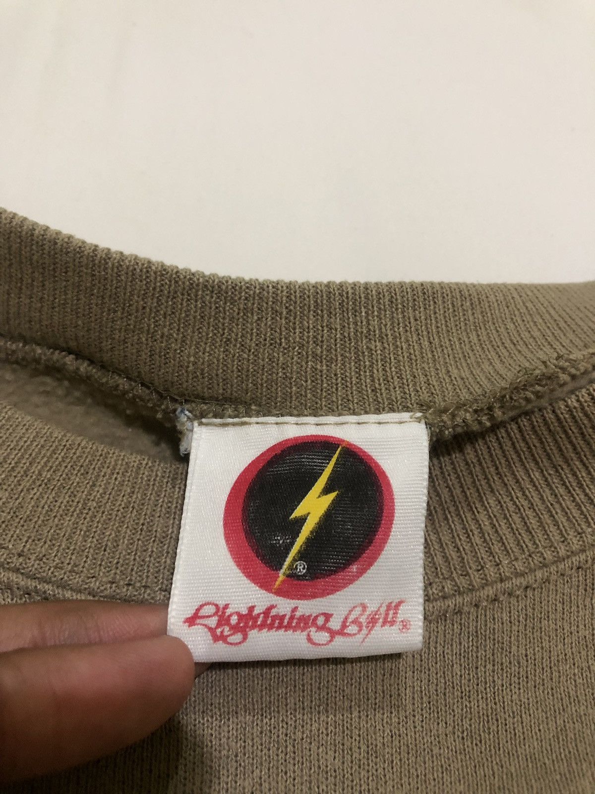 Lightning Bolt Rare Vintage Lightning Bolt Made in USA Sweatshirt Size US M / EU 48-50 / 2 - 2 Thumbnail